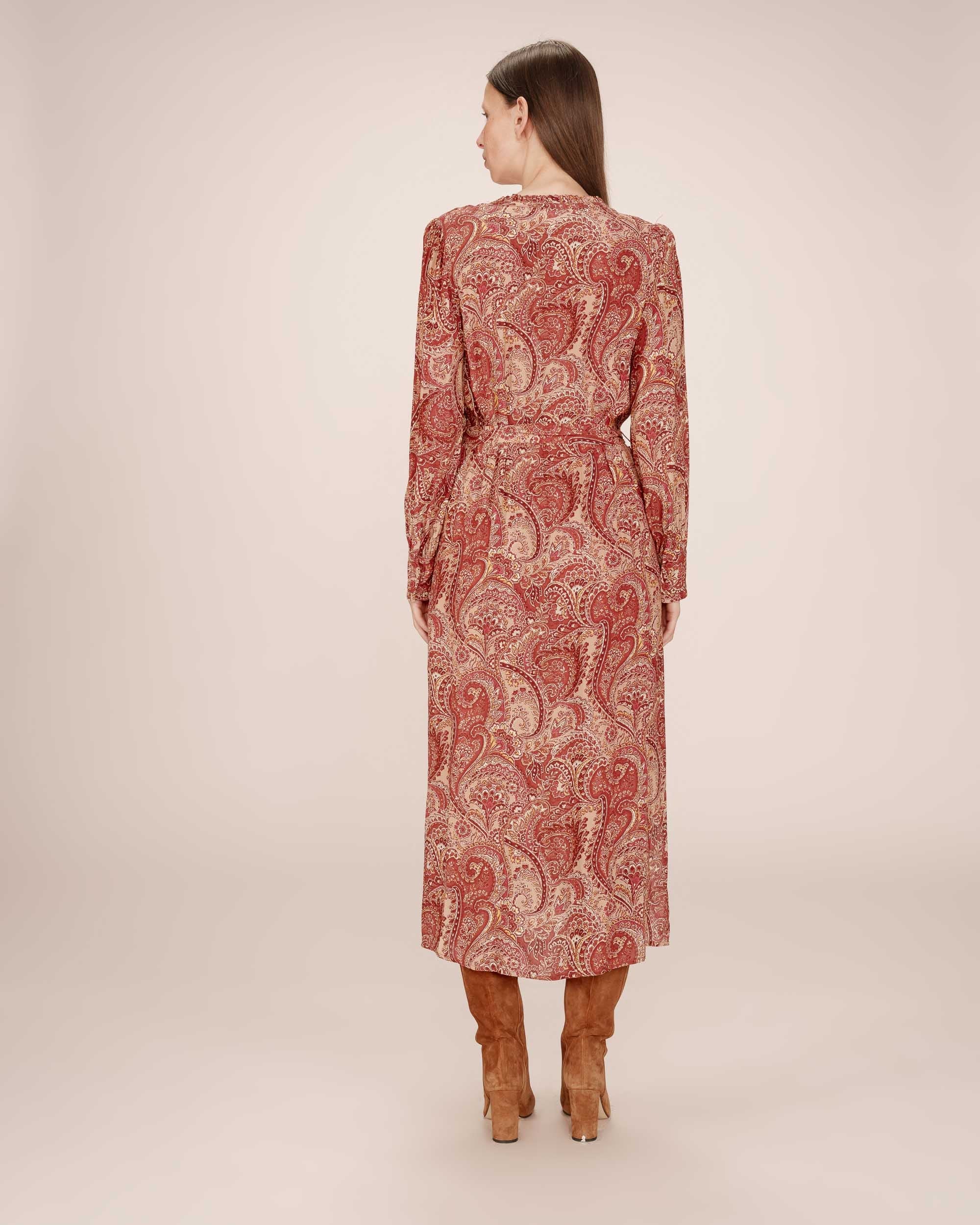 Robe Longue Bohã¨Me Terracotta Source - Image 6