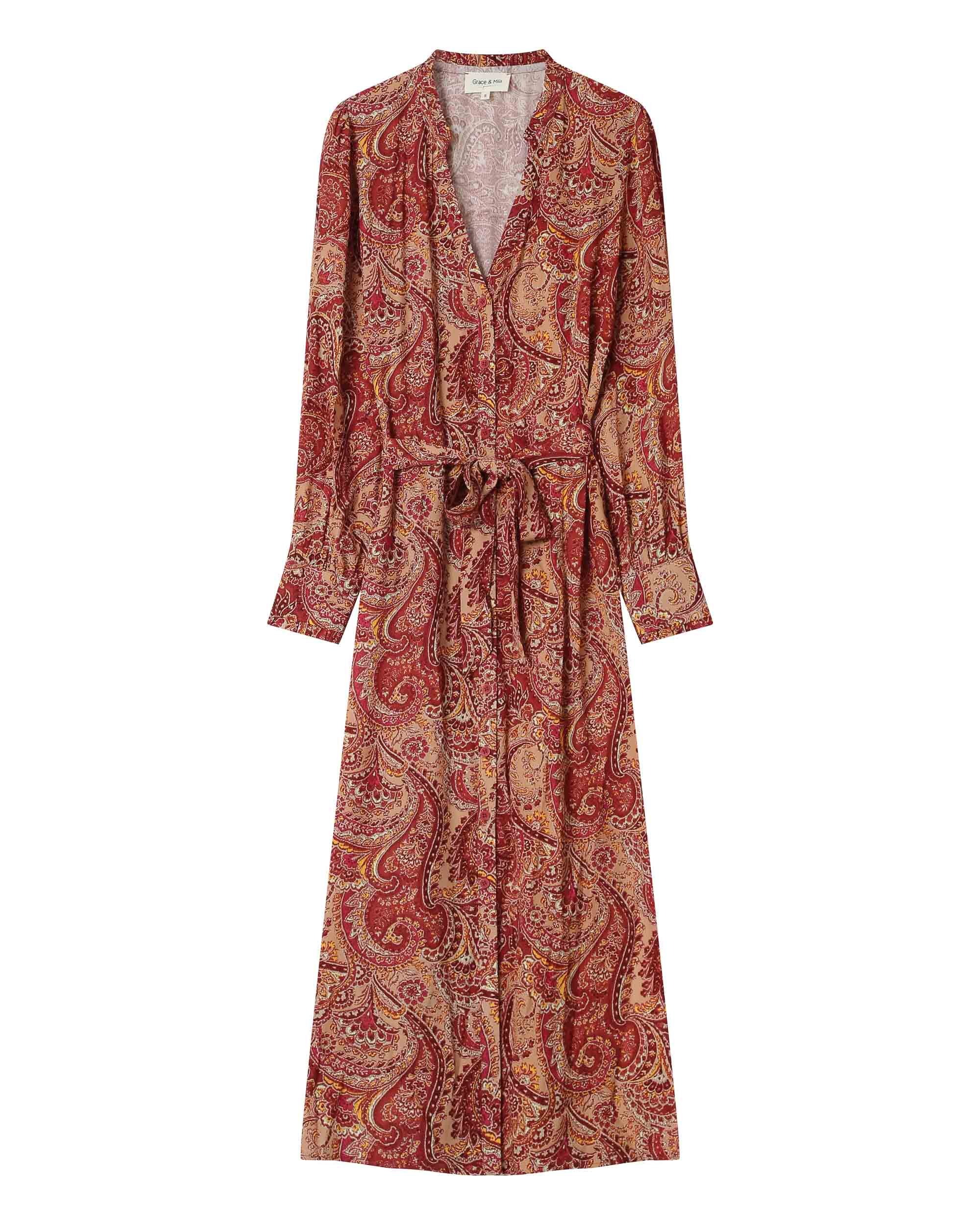 Robe Longue Bohã¨Me Terracotta Source - Image 7
