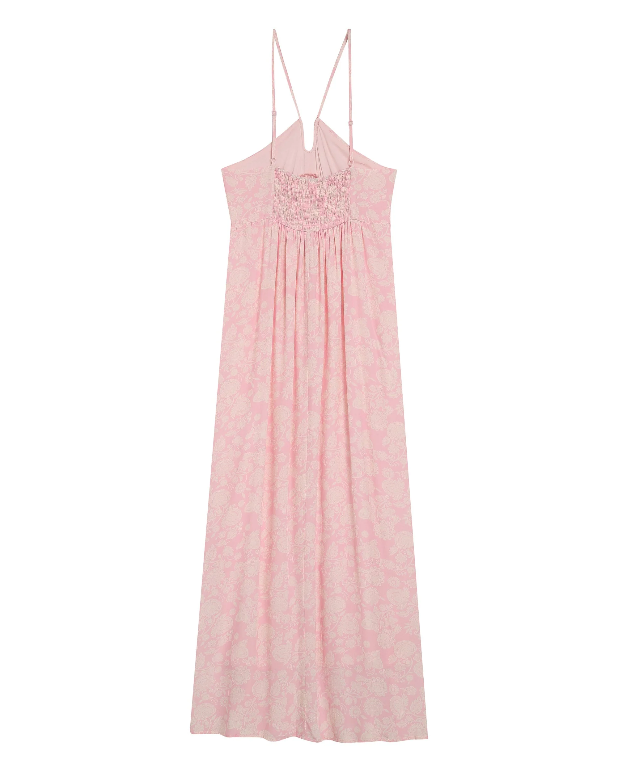 Robe Longue Reine - Rose - Image 6