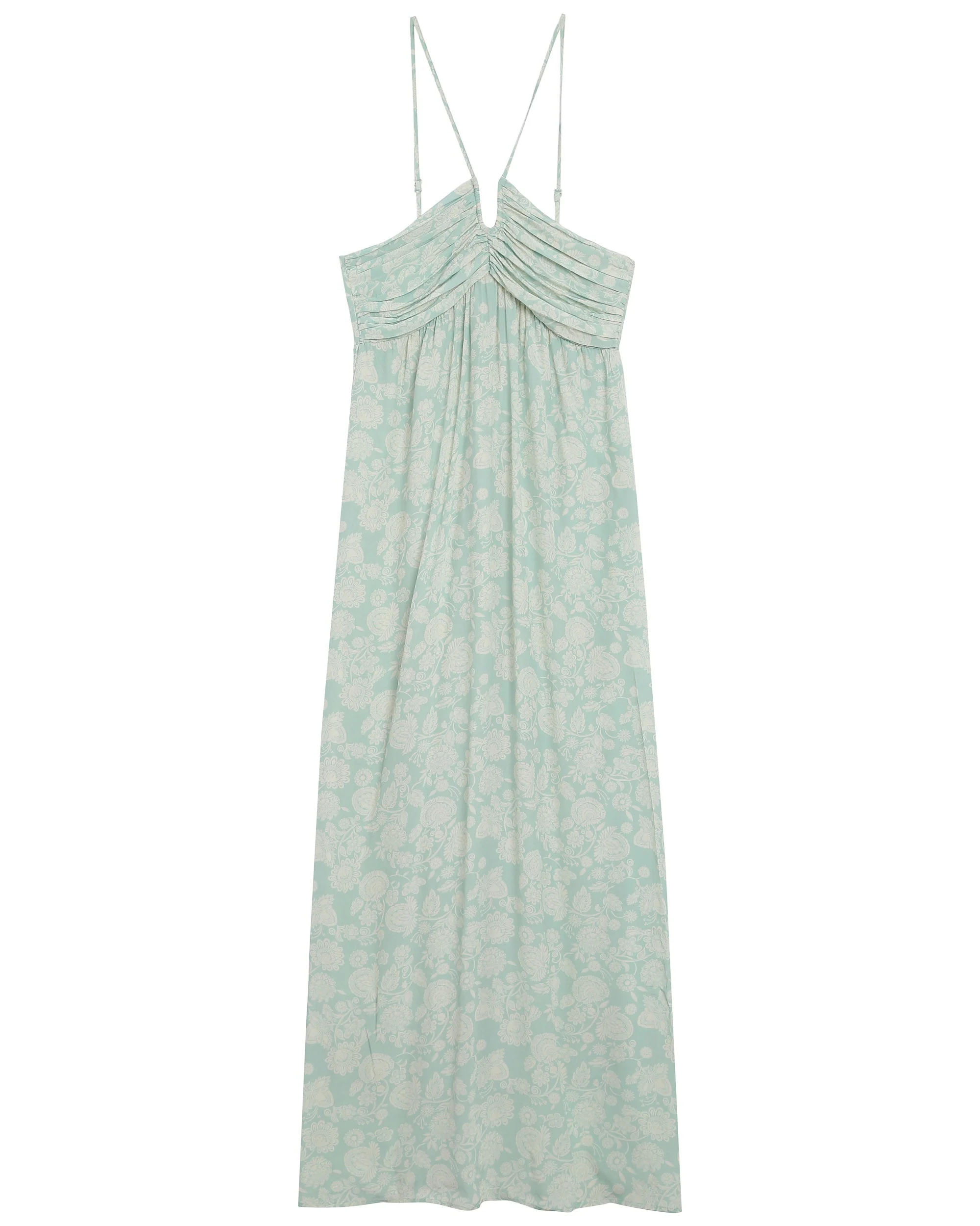 Robe Longue Reine - Vert - Image 5