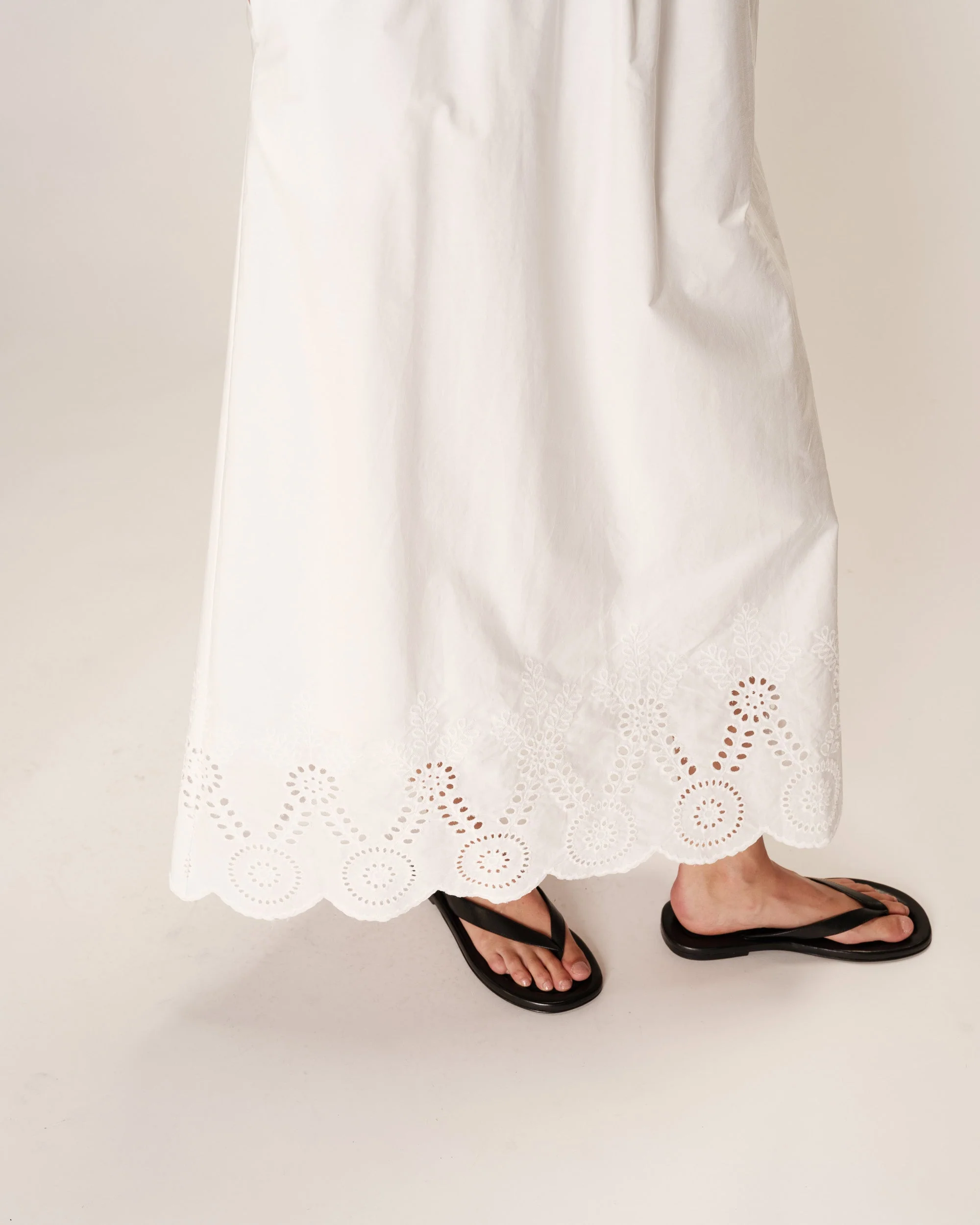Robe Longue Rosebella - Ecru - Image 4