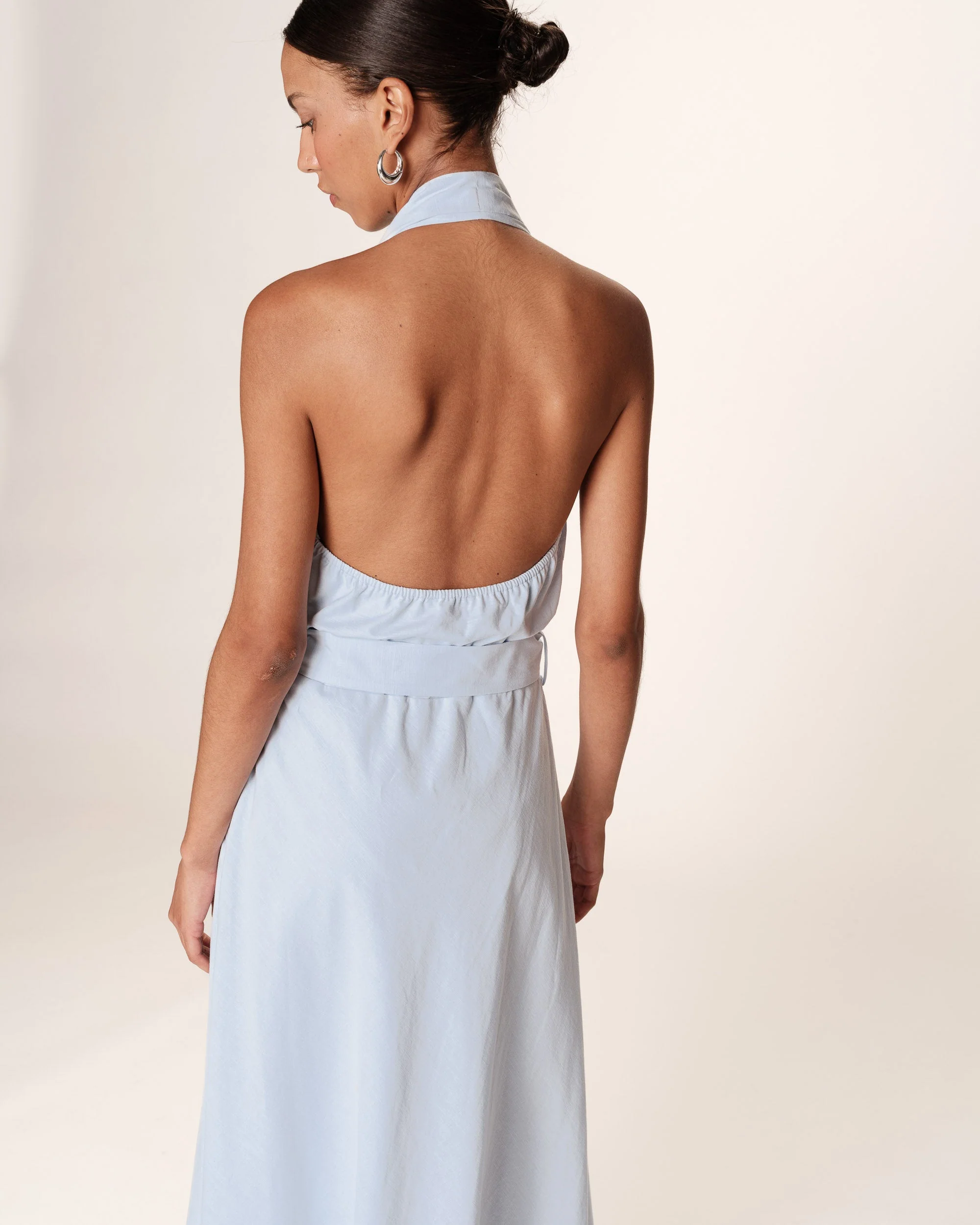 Robe Longue Rosamour - Bleu - Image 6