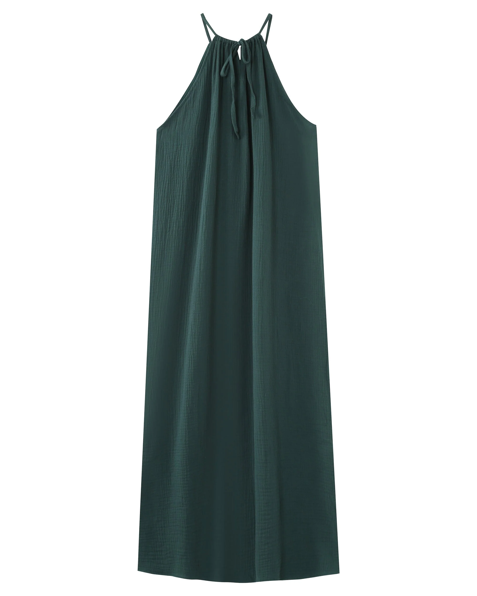 Robe Longue Rubis - Emeraude - Image 7