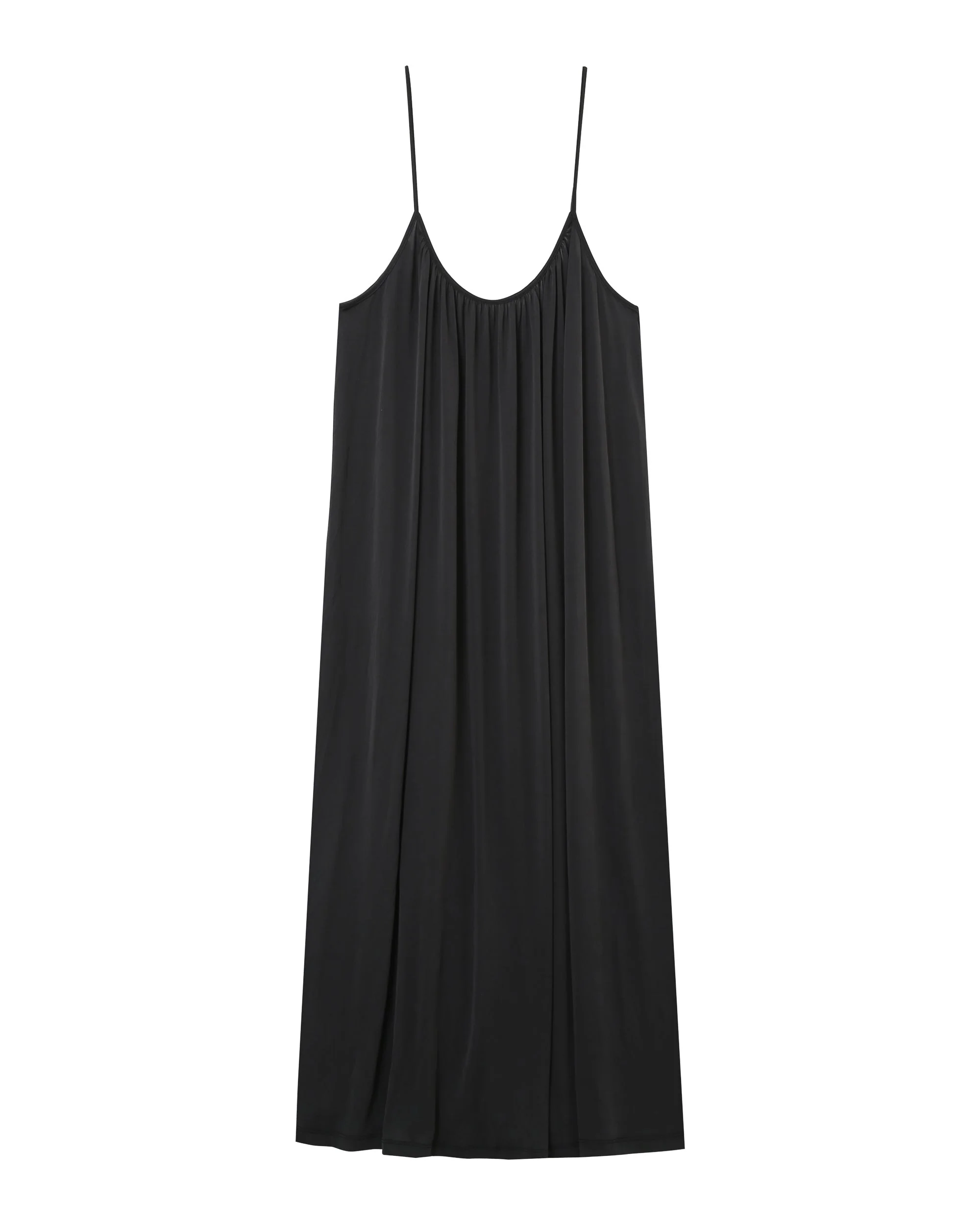 Robe Longue Pivoine - Anthracite - Image 6
