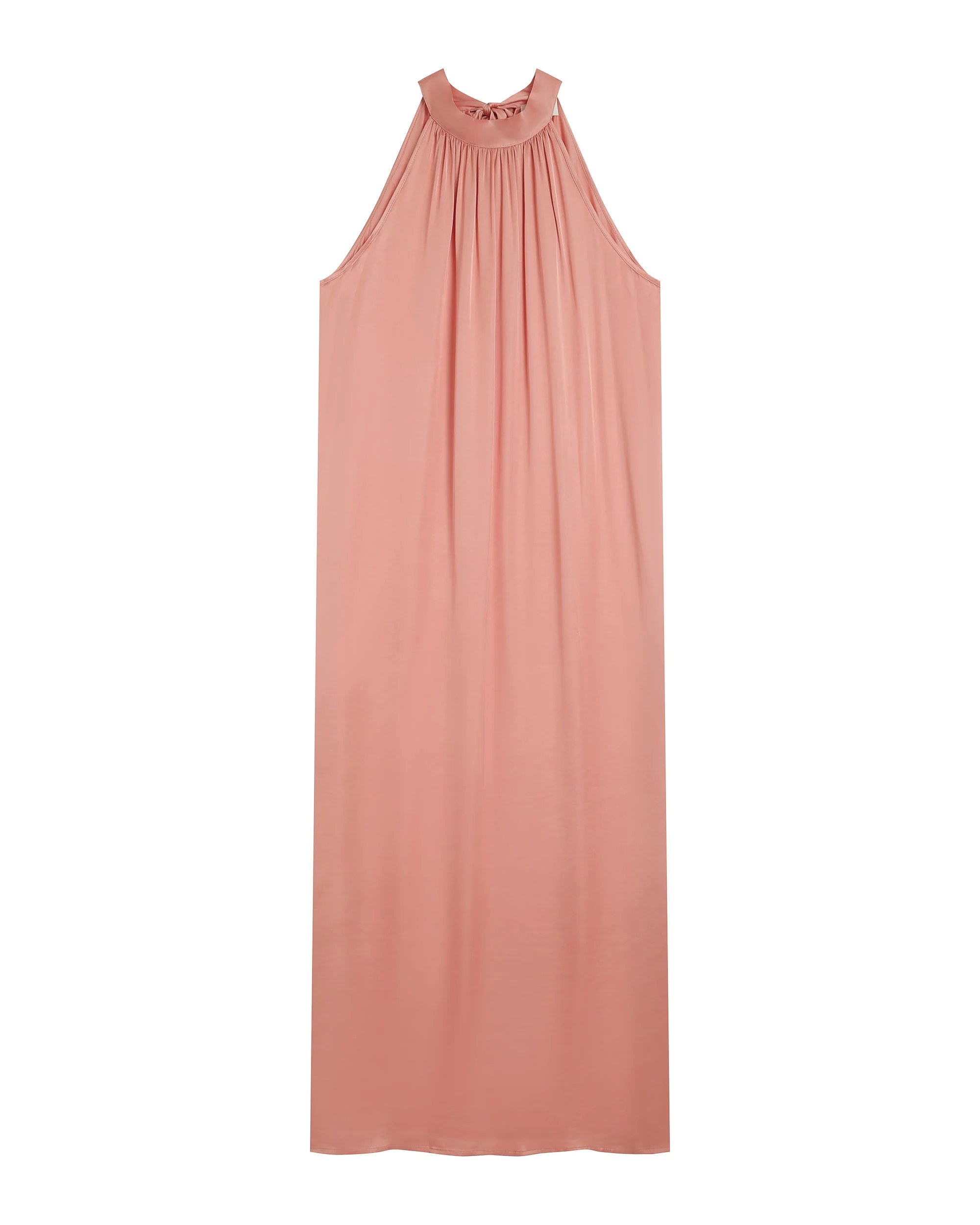 Robe Mi-Longue Rose - Rose - Image 7