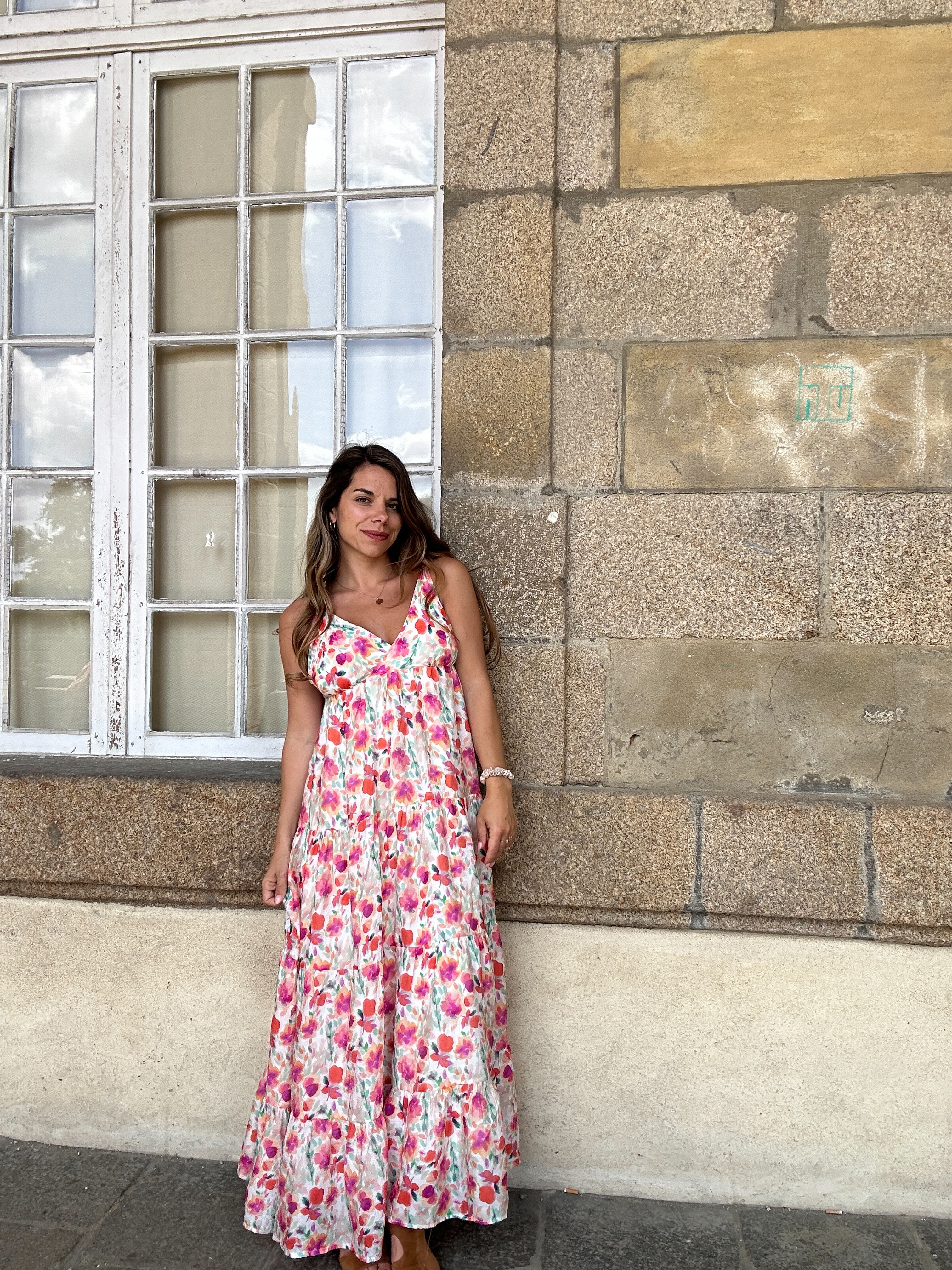 Robe Longue Fleurie Constance - Image 5