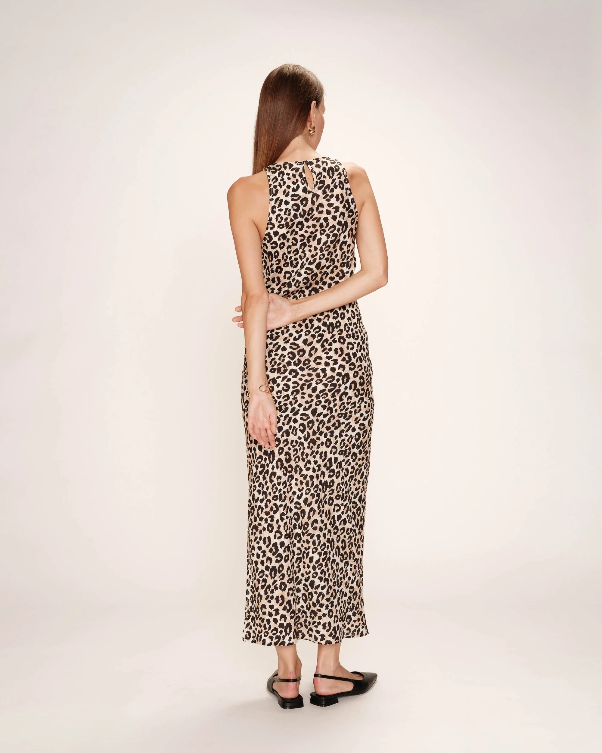 Robe Longue Ray - Beige - Image 5