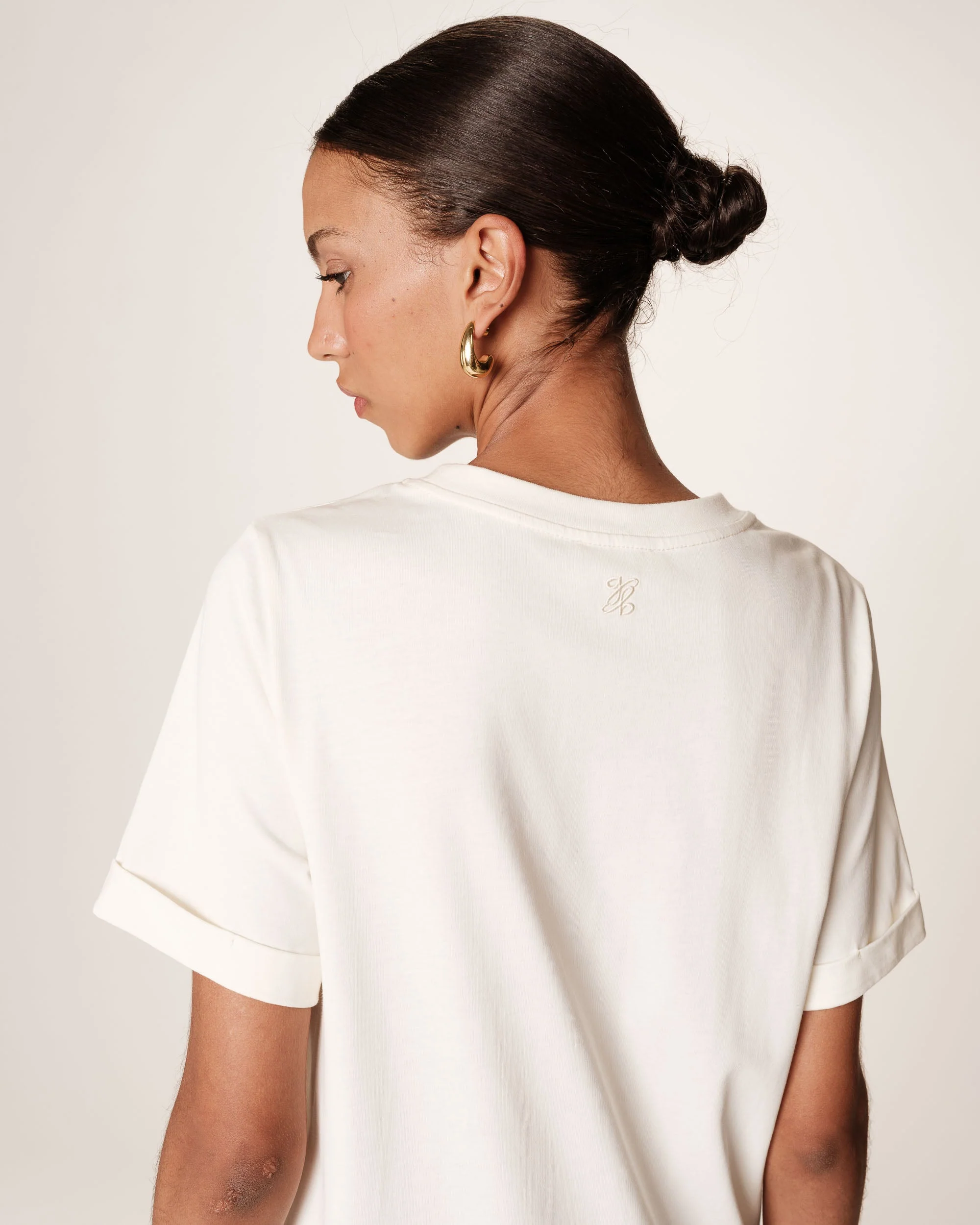 Robe Mi-Longue Rosalie - Ecru - Image 4