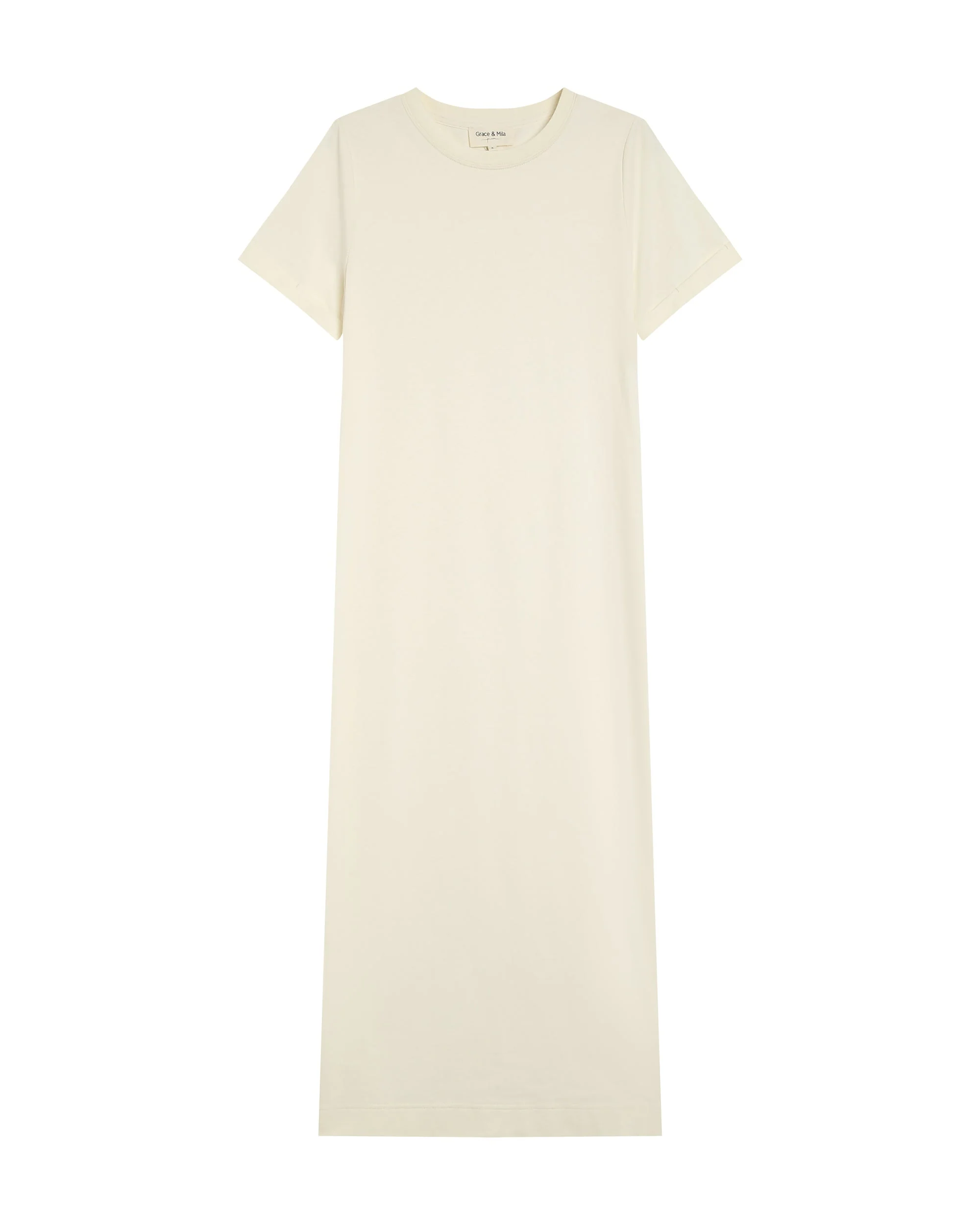 Robe Mi-Longue Rosalie - Ecru - Image 6
