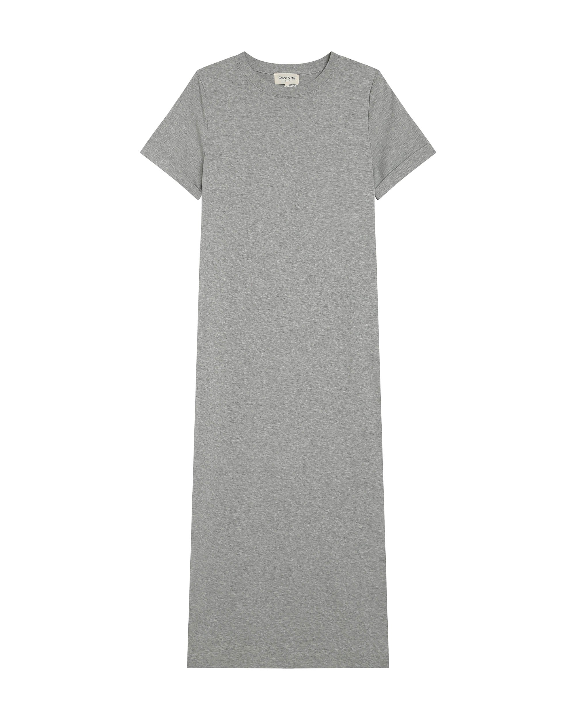 Robe Mi-Longue Rosalie - Gris - Image 7