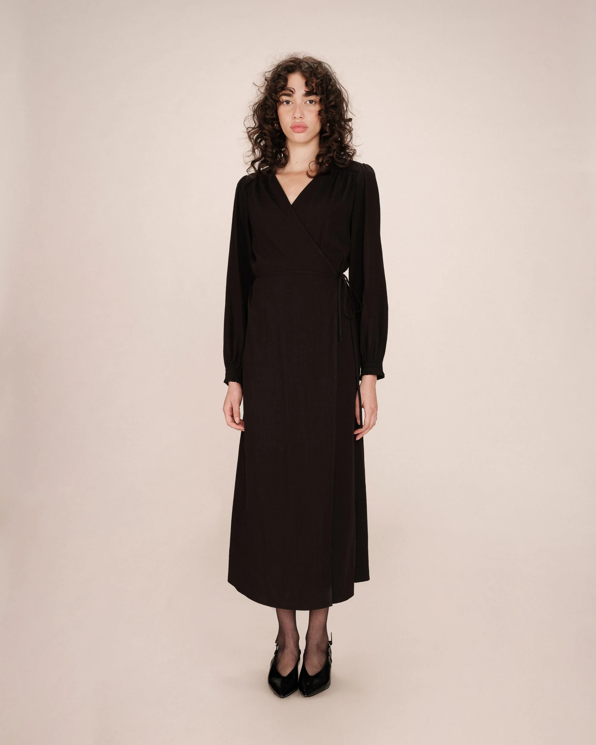 Robe Longue Noir Seychelles - Image 2