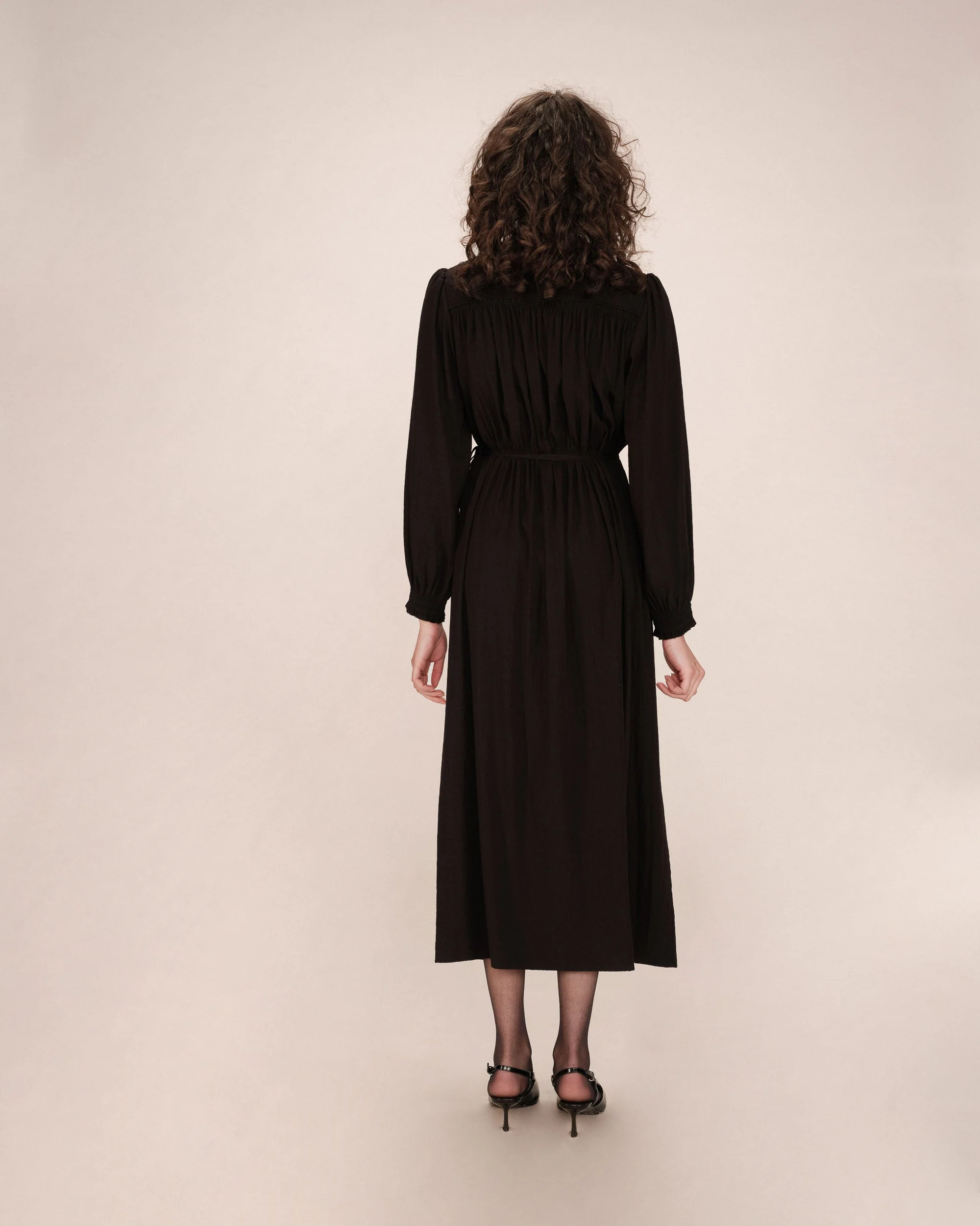 Robe Longue Noir Seychelles - Image 5