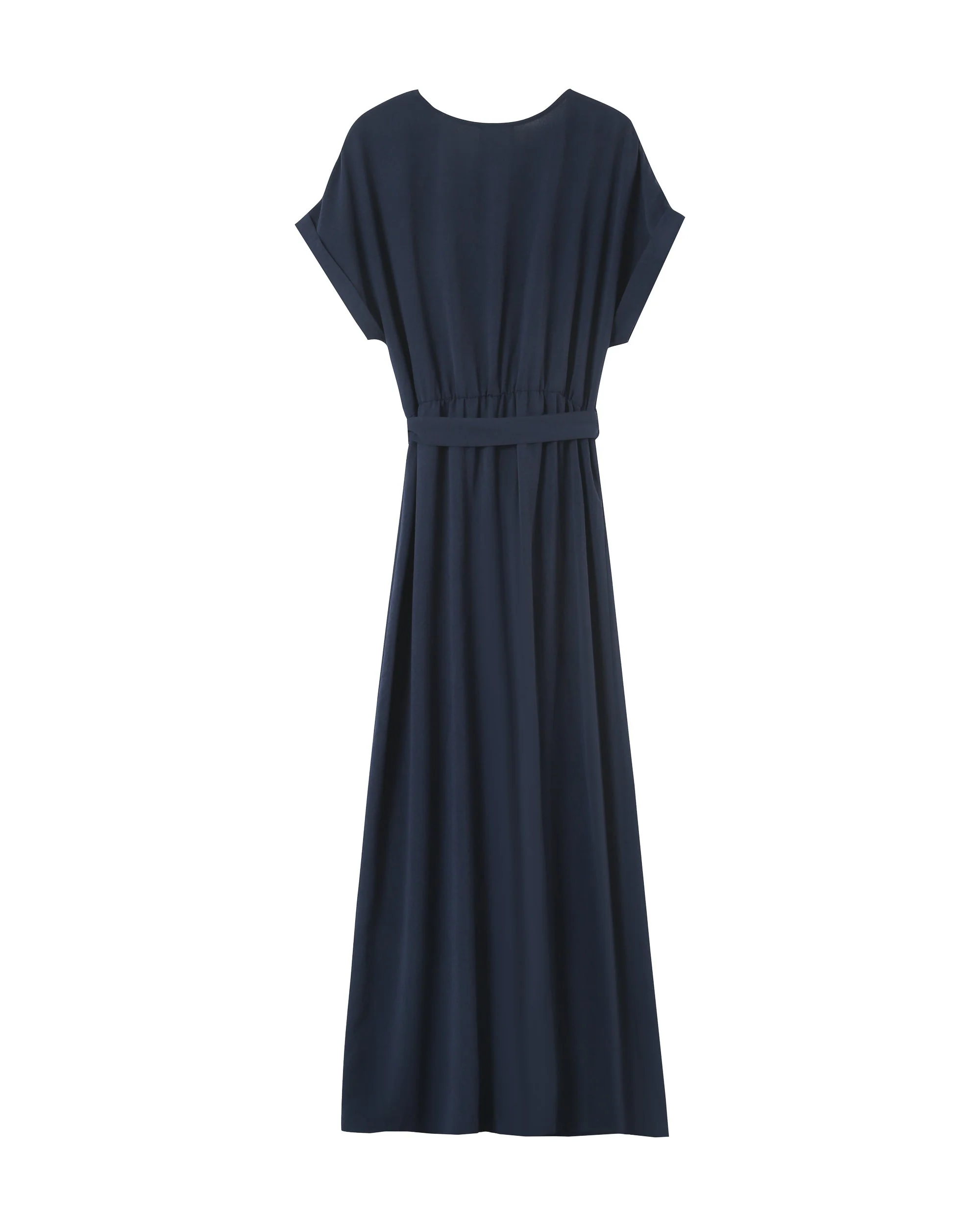 Robe Longue Papillon - Marine - Image 7