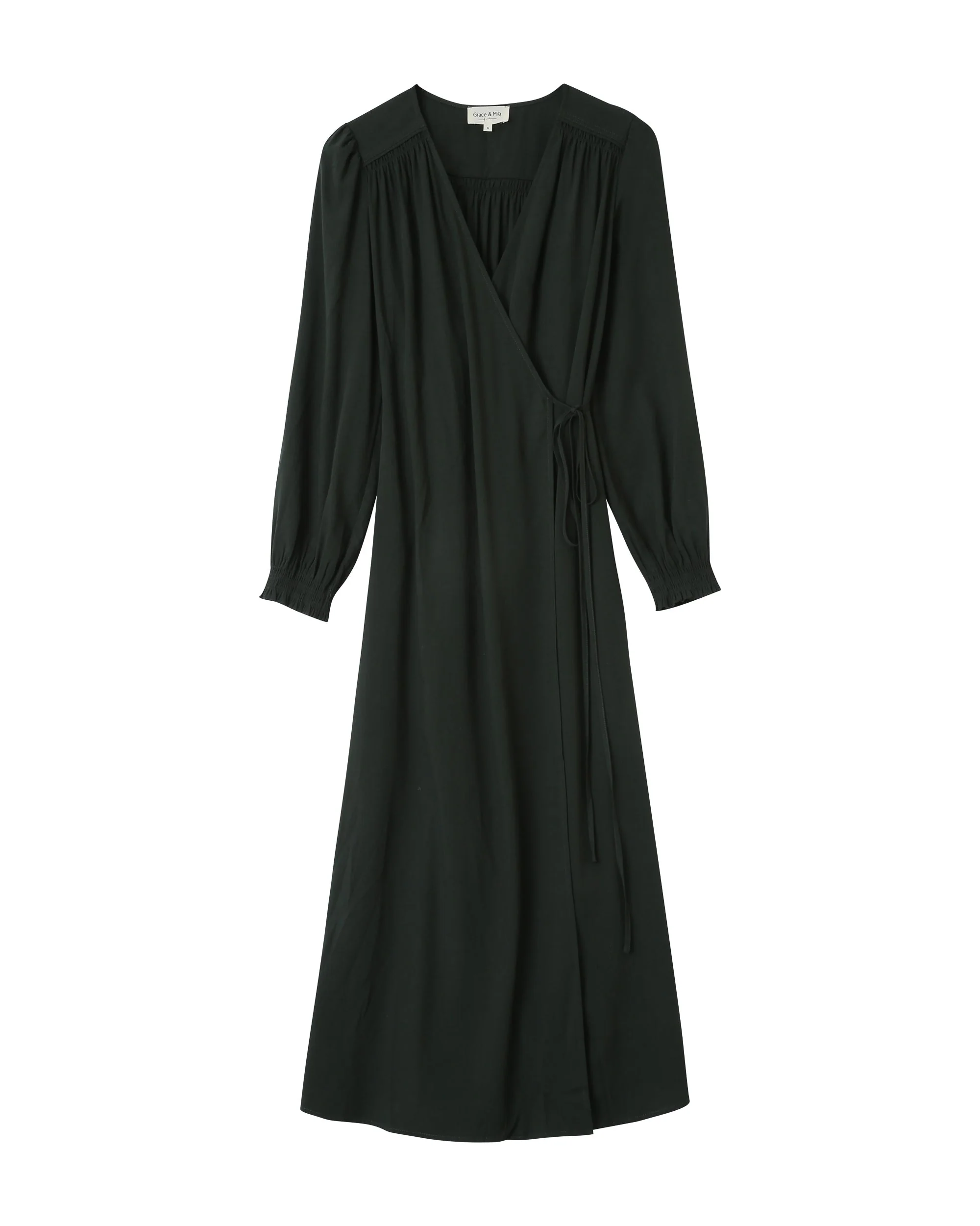 Robe Longue Vert Foret Seychelles - Image 6