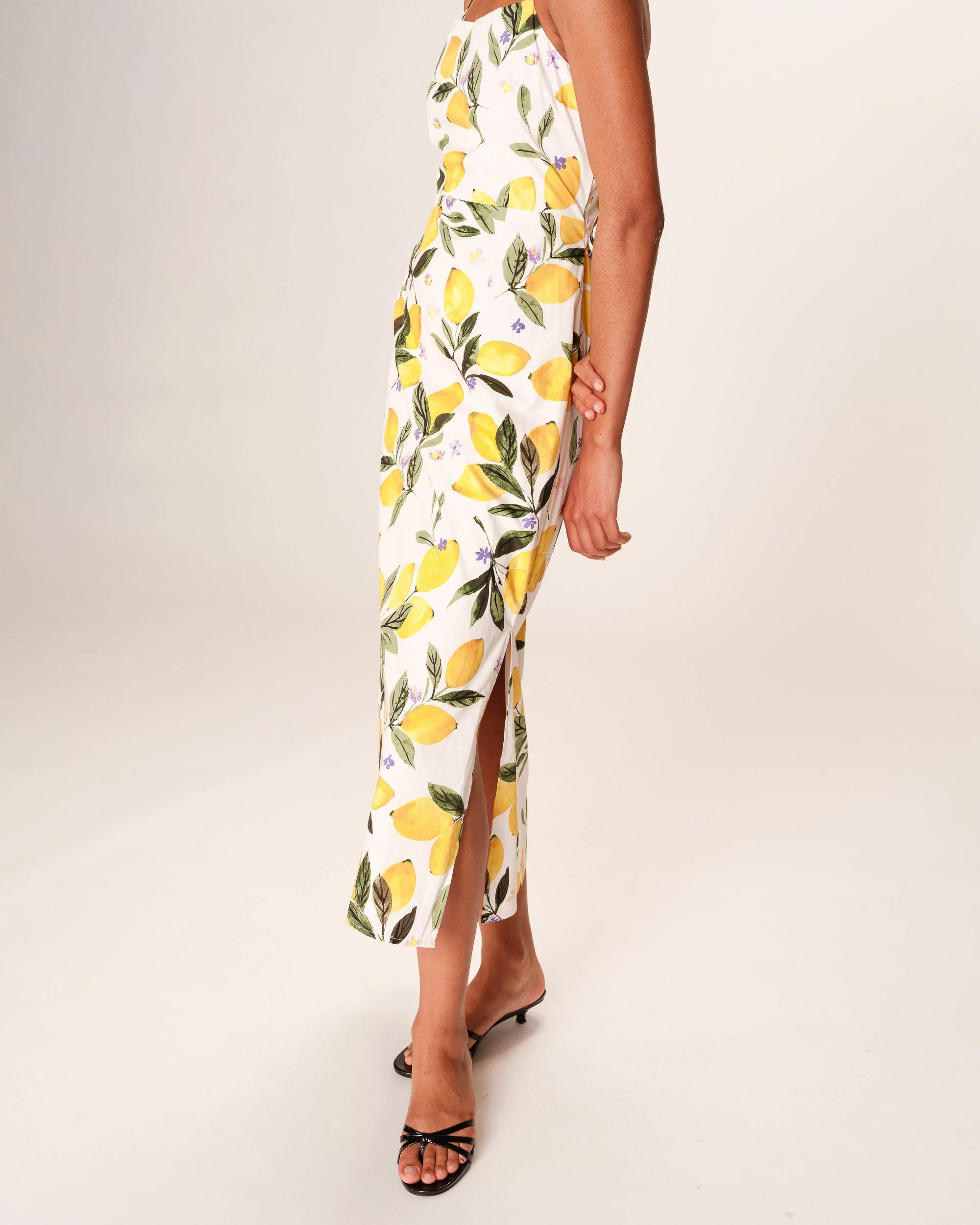 Robe Mi-Longue Rebecca - Ecru - Image 3