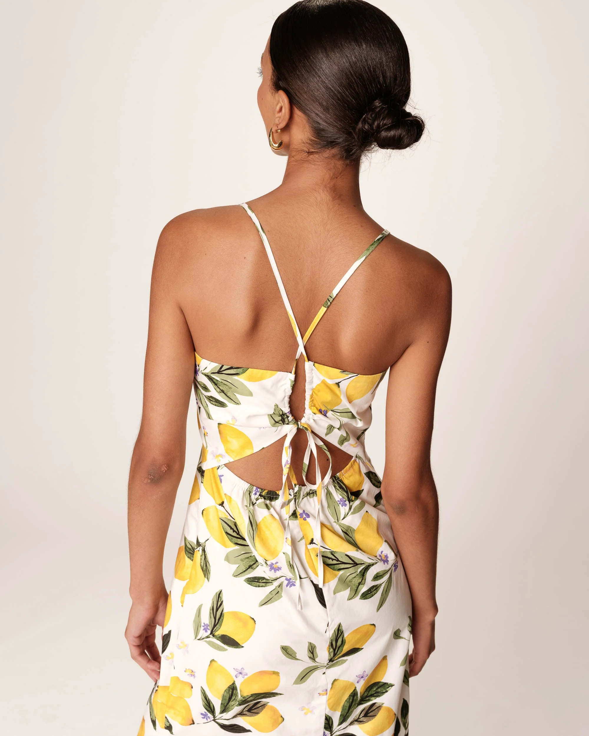 Robe Mi-Longue Rebecca - Ecru - Image 4