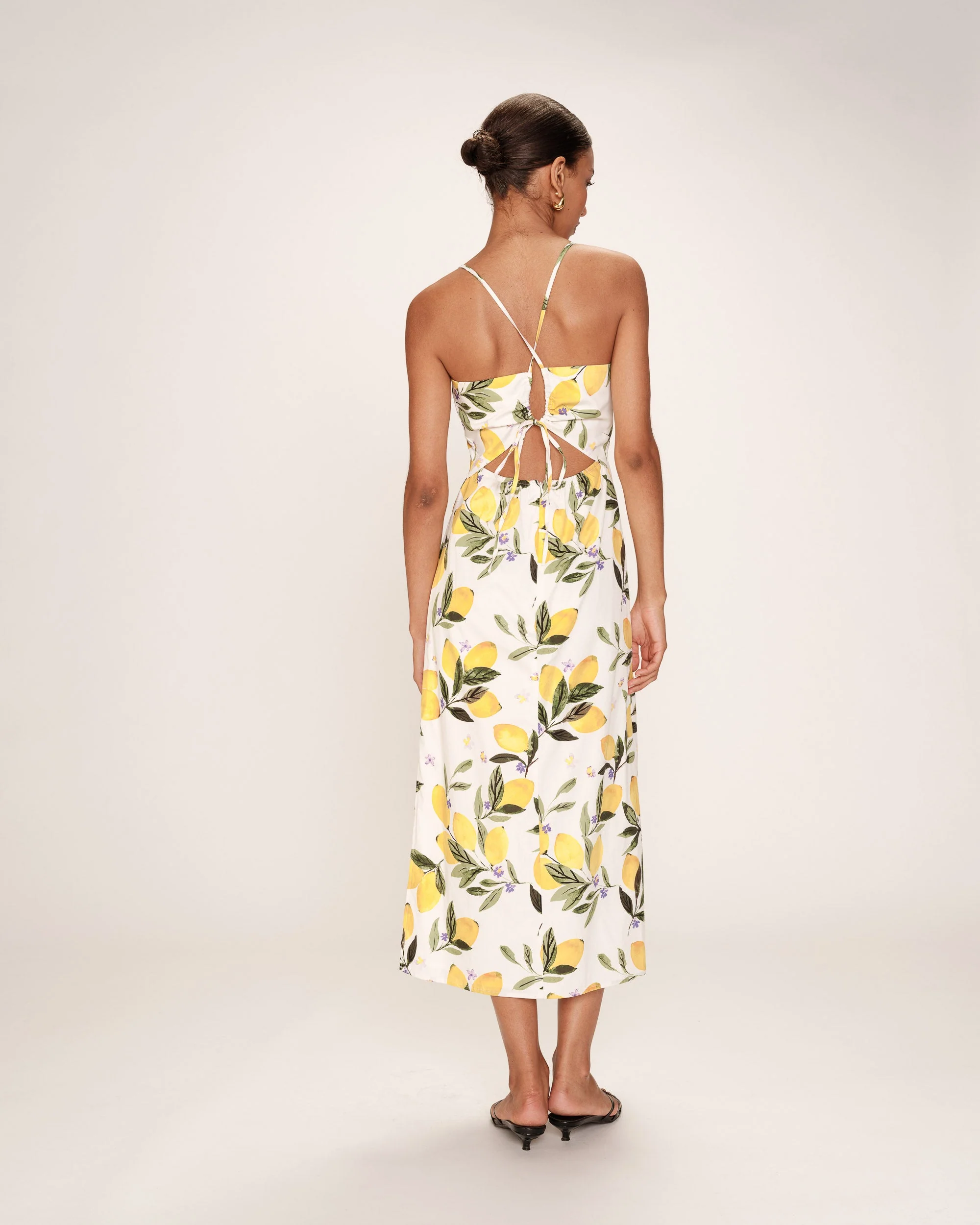 Robe Mi-Longue Rebecca - Ecru - Image 5