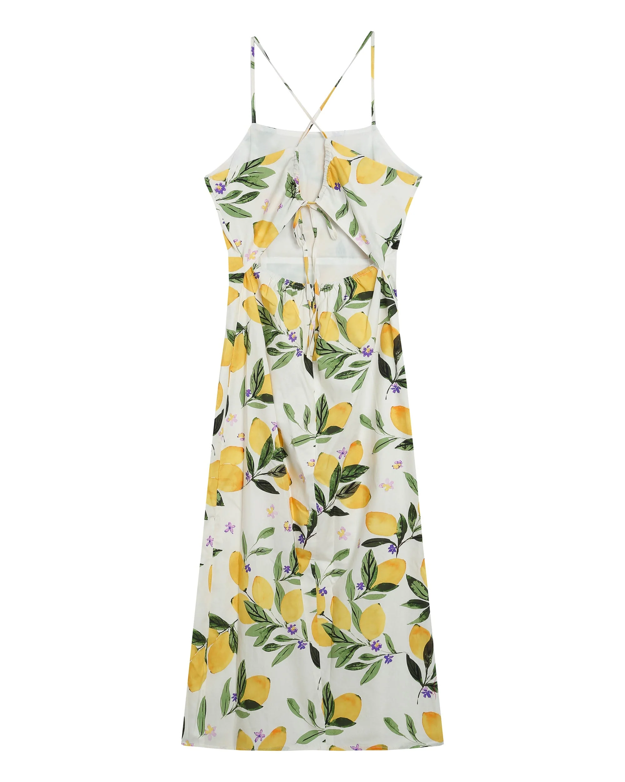 Robe Mi-Longue Rebecca - Ecru - Image 7