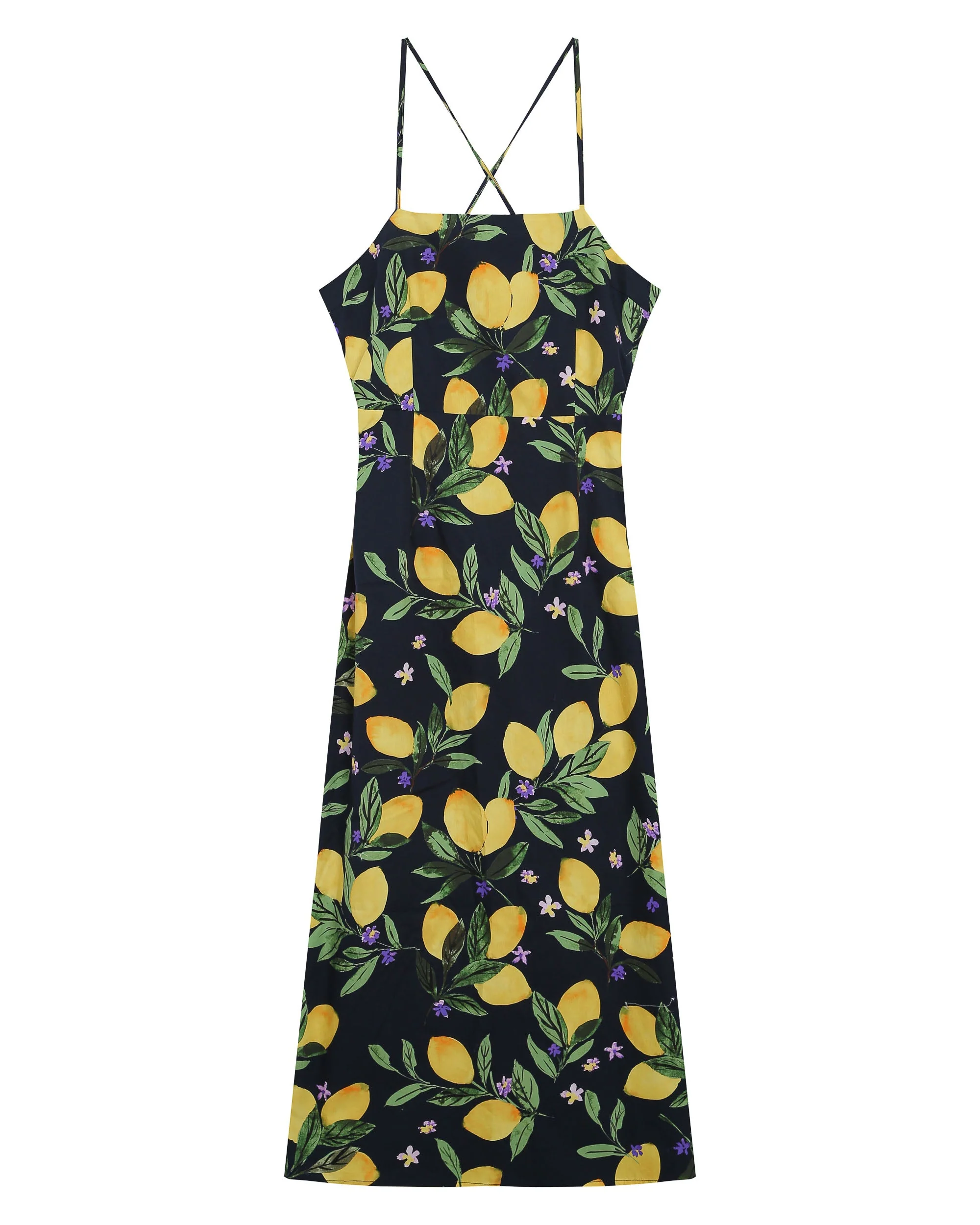 Robe Mi-Longue Rebecca - Noir - Image 6