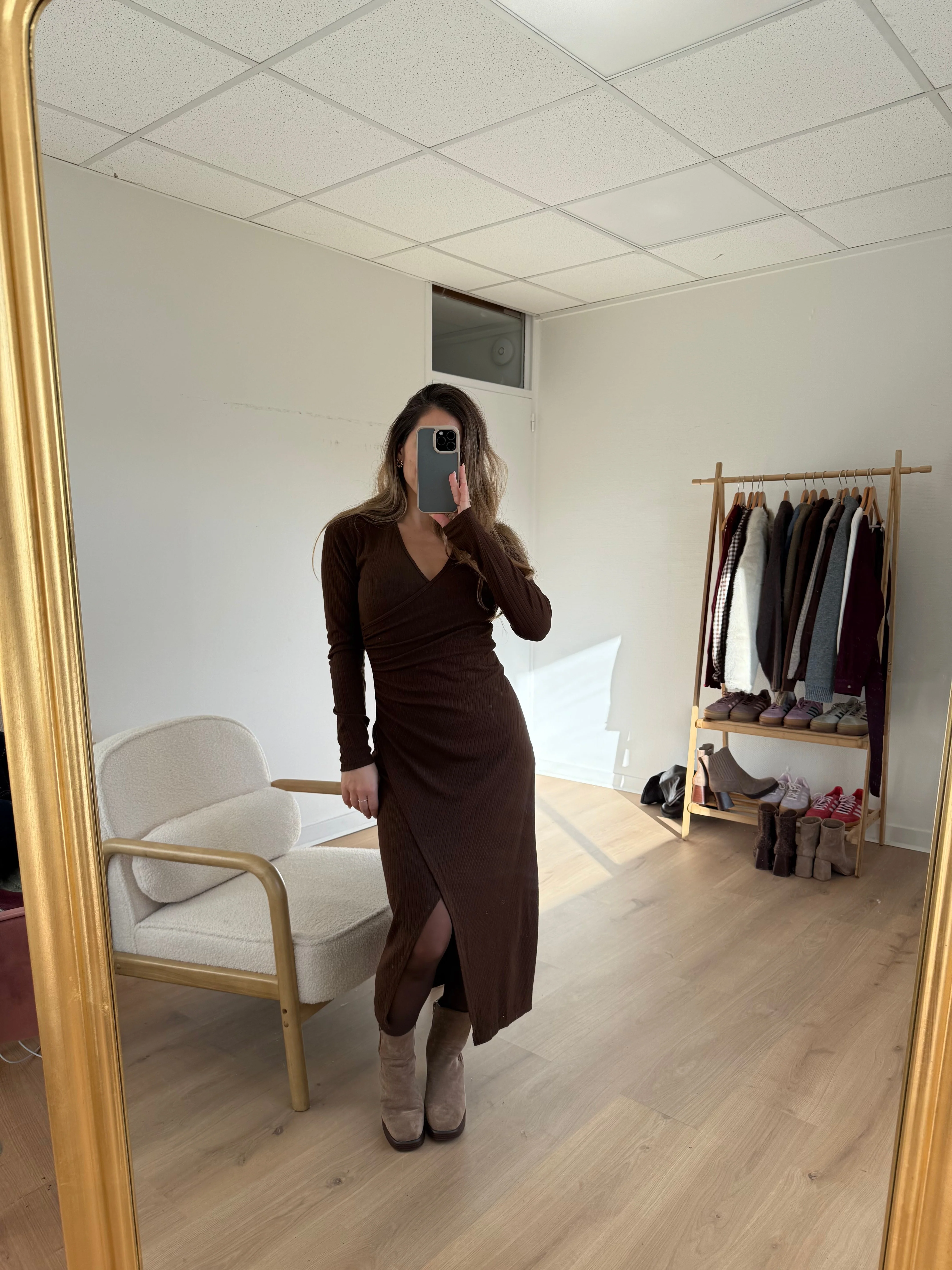 Robe Romane Chocolat - Image 2