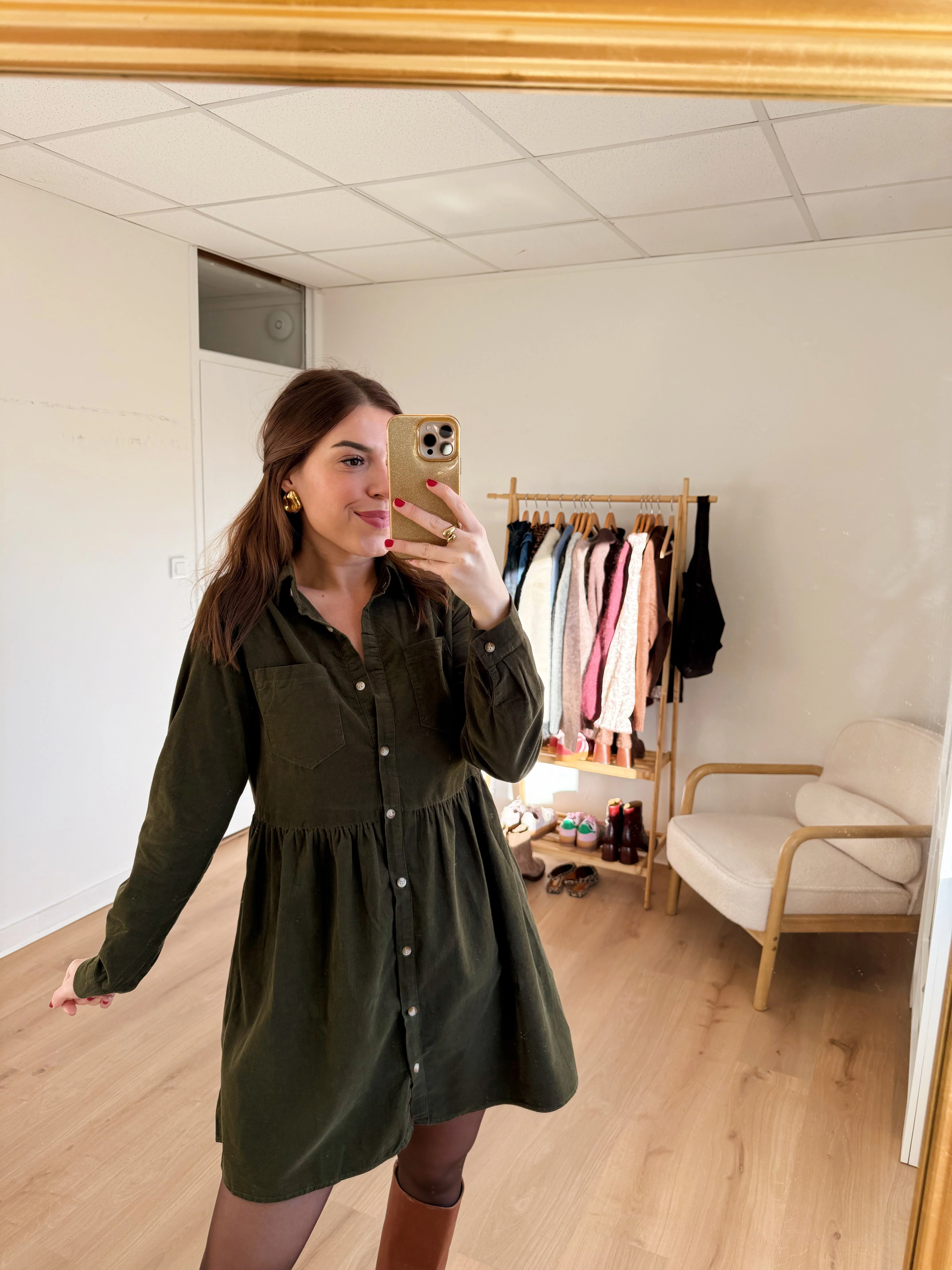 Robe Victoria Kaki - Image 7