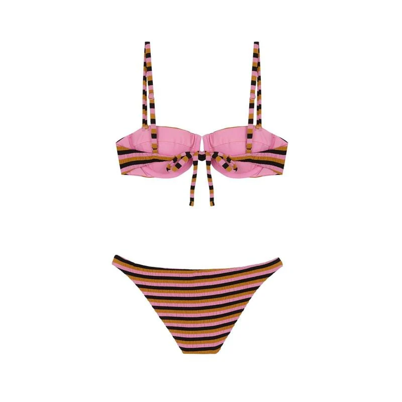 Bas Bikini Classique Noué Butterfly - Multicolore - Image 4