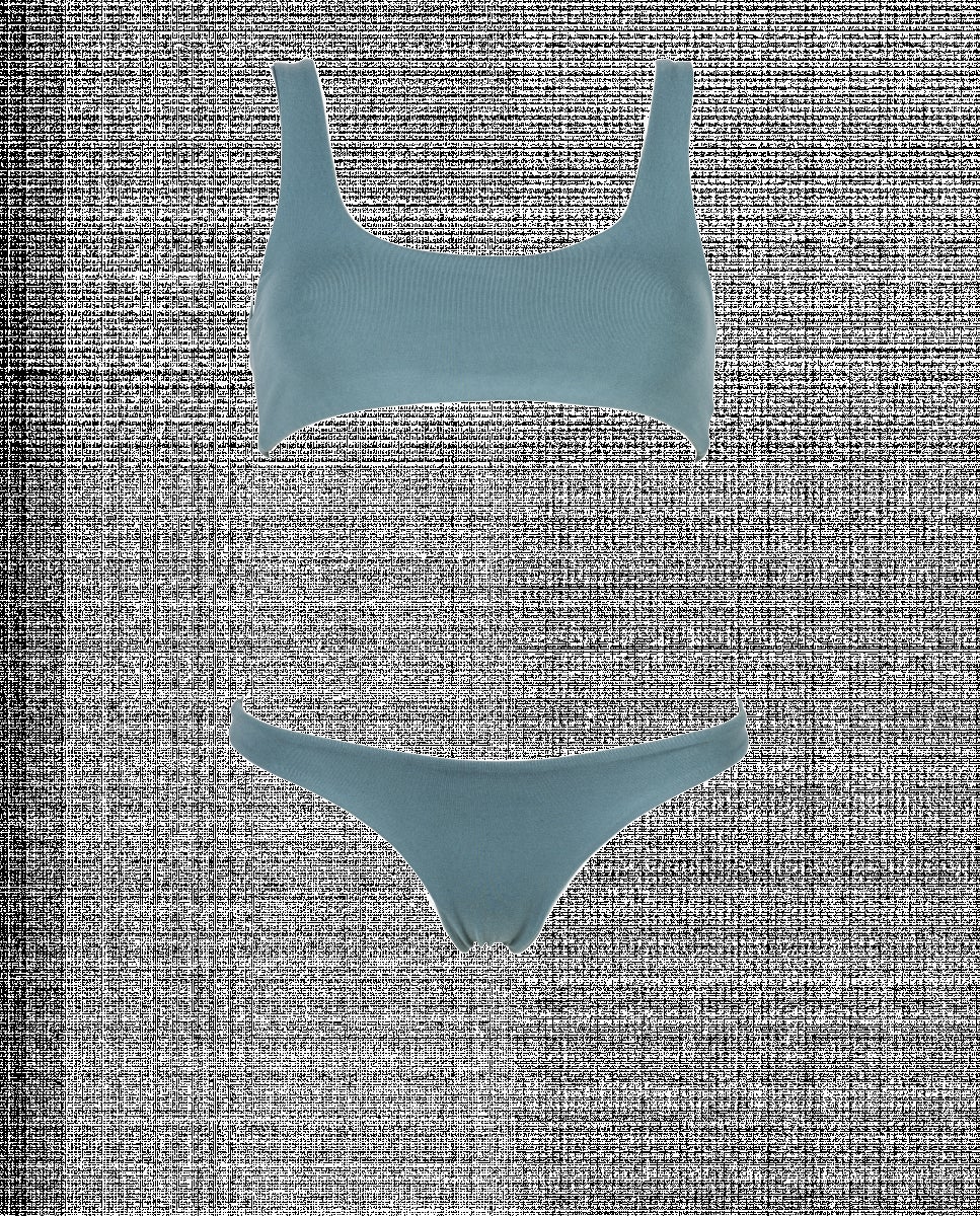 Bas De Bikini Thé Vert - Vert - Image 4