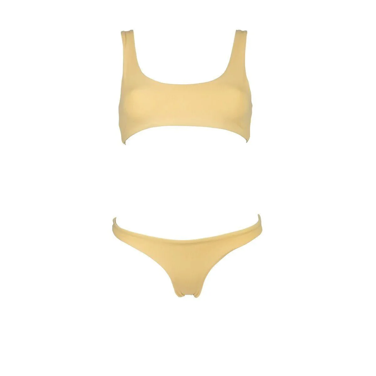 Haut De Bikini Runner - Jaune - Image 4