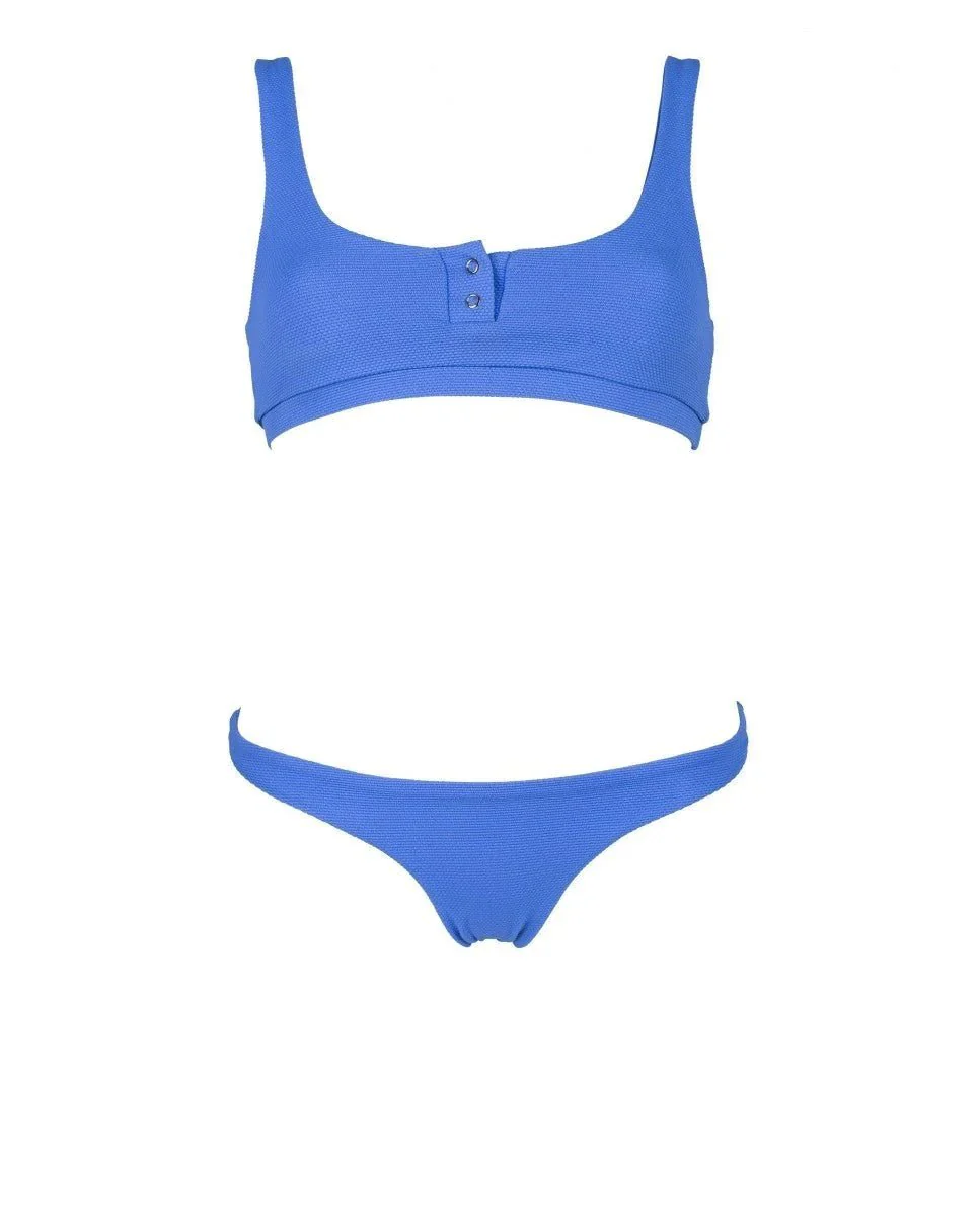 Haut De Bikini Runner Polo - Bleu - Image 4