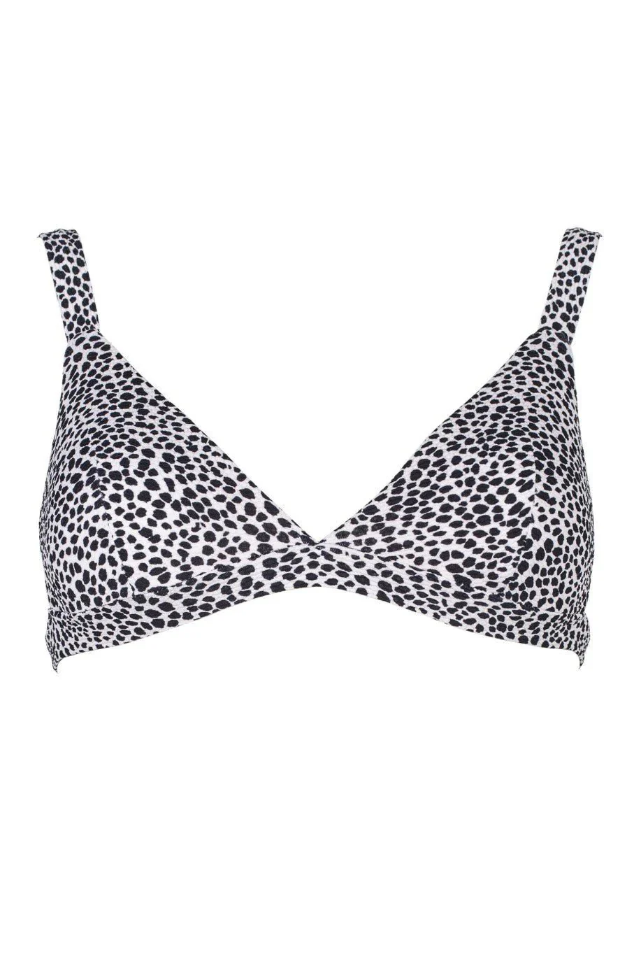 Haut De Bikini Touch Black & White - Noir - Image 4