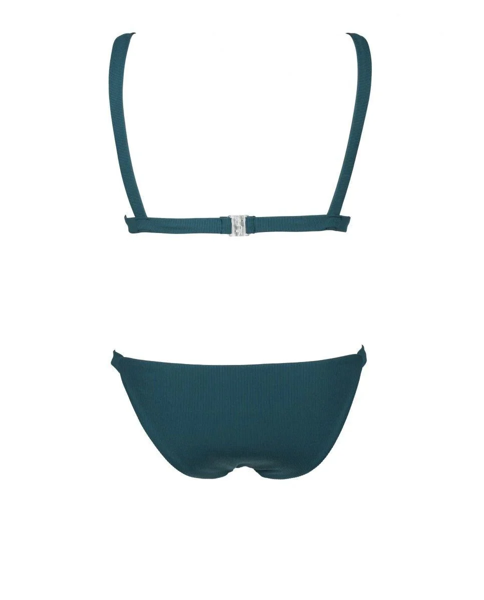 Bas De Bikini Vert Pétrole - Vert - Image 5