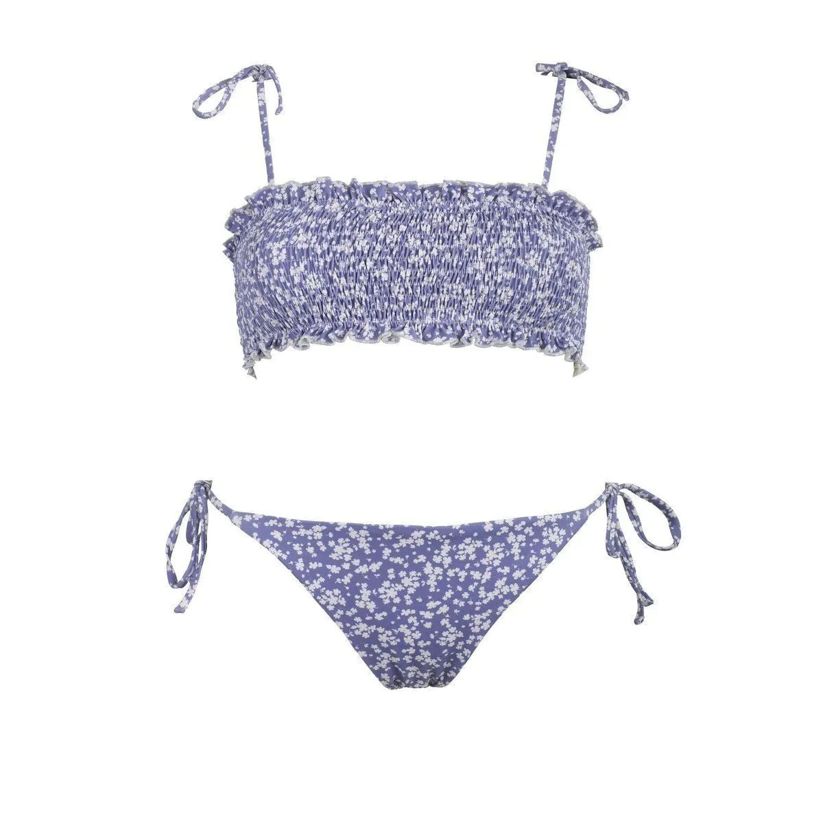 Haut De Bikini Bandeau Milos - Bleu - Image 4