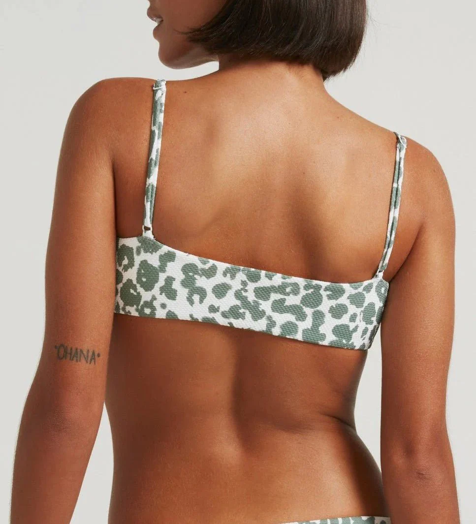 Haut De Bikini Soft Safari - Vert - Image 2