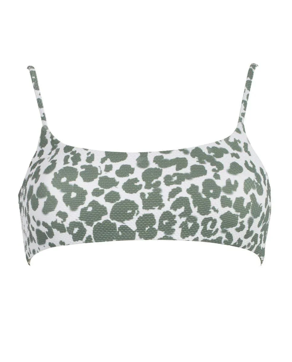 Haut De Bikini Soft Safari - Vert - Image 3