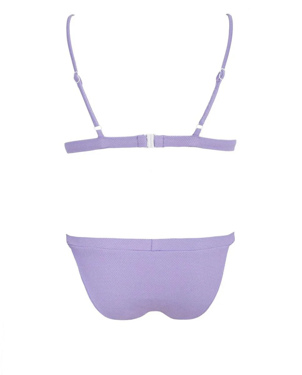 Bas De Bikini Pique Lavanda - Lila - Image 5