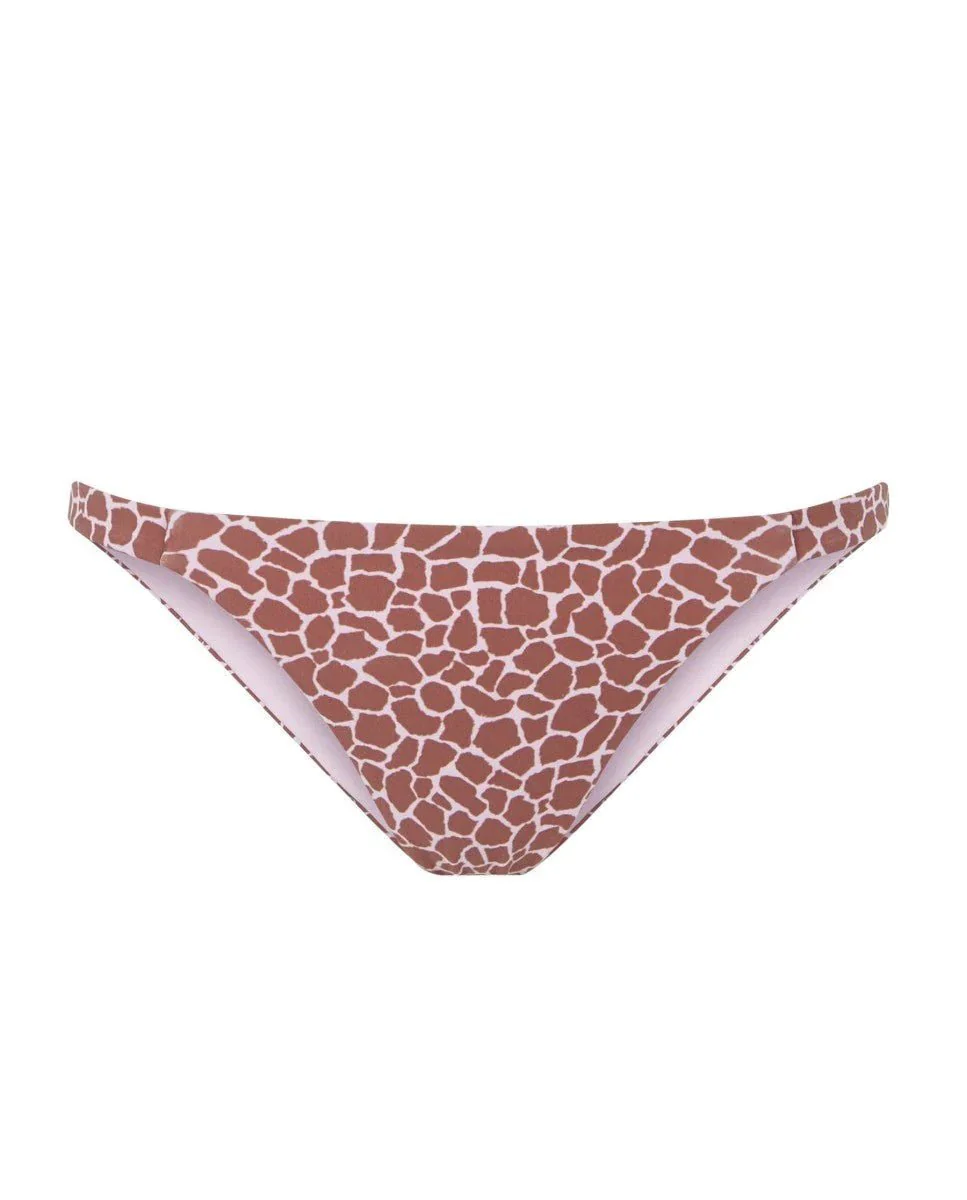 Bas De Bikini Girafe - Marron - Image 3