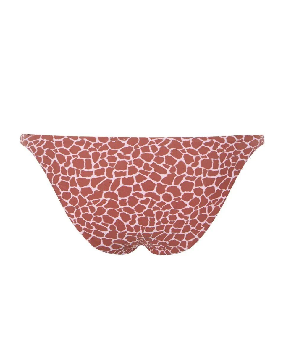 Bas De Bikini Girafe - Marron - Image 4