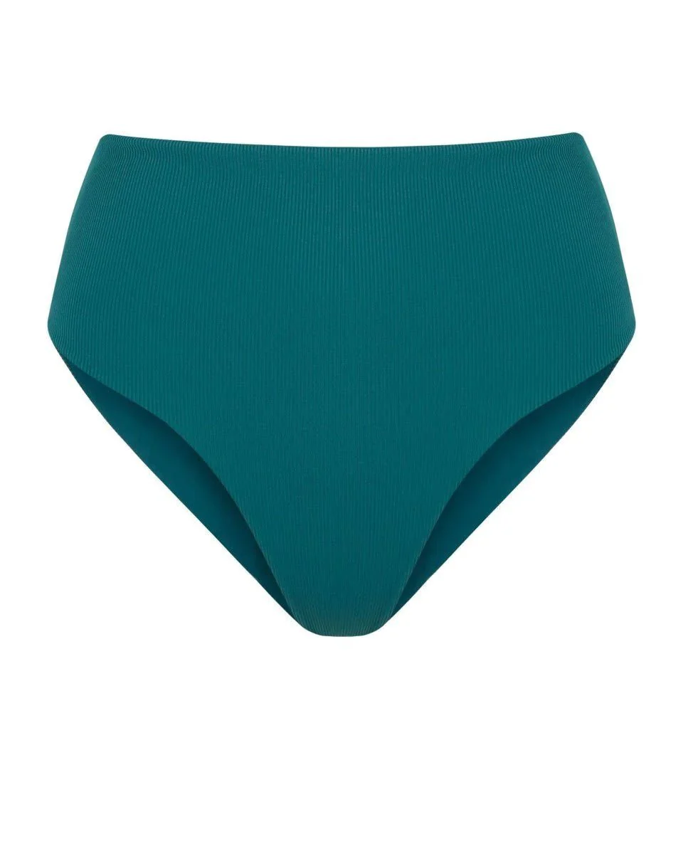 Culotte Haute Vert Petrole - Vert - Image 3