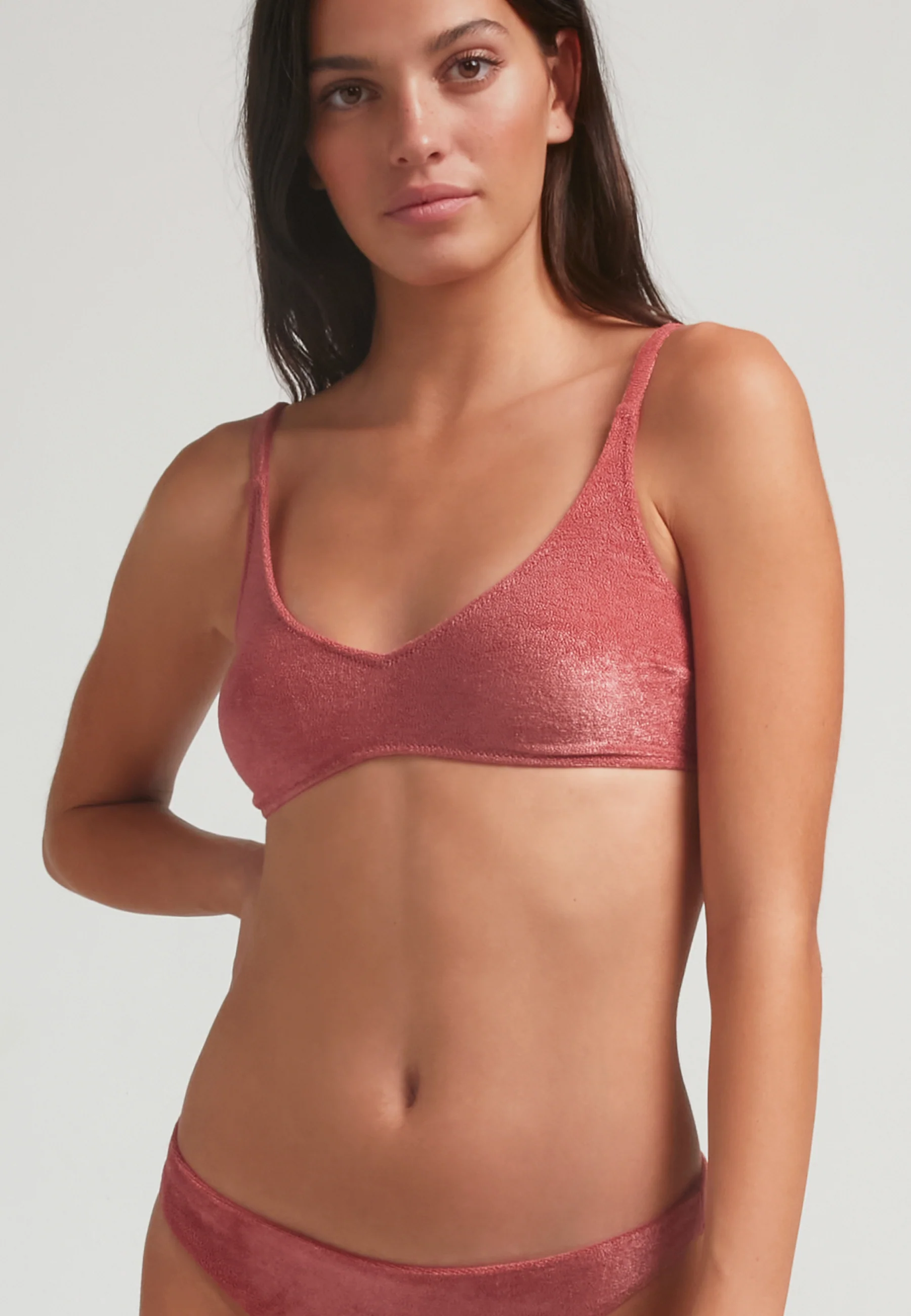 Haut De Bikini Vela Rosso - Magenta - Image 2