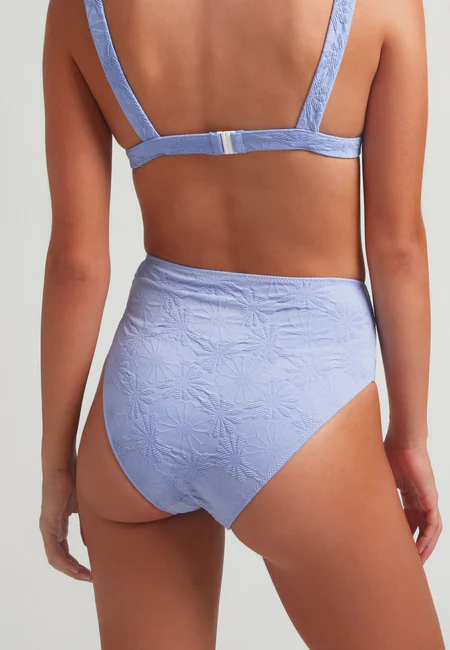 Culotte Haute Paradiso - Bleu - Image 2