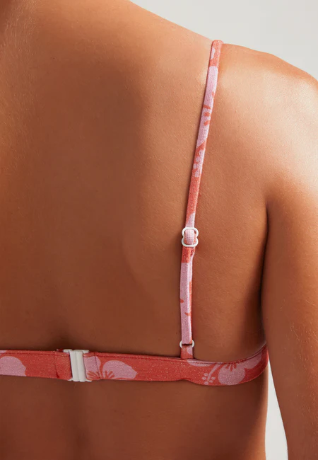 Haut De Bikini Sporty Maui - Rose - Image 4