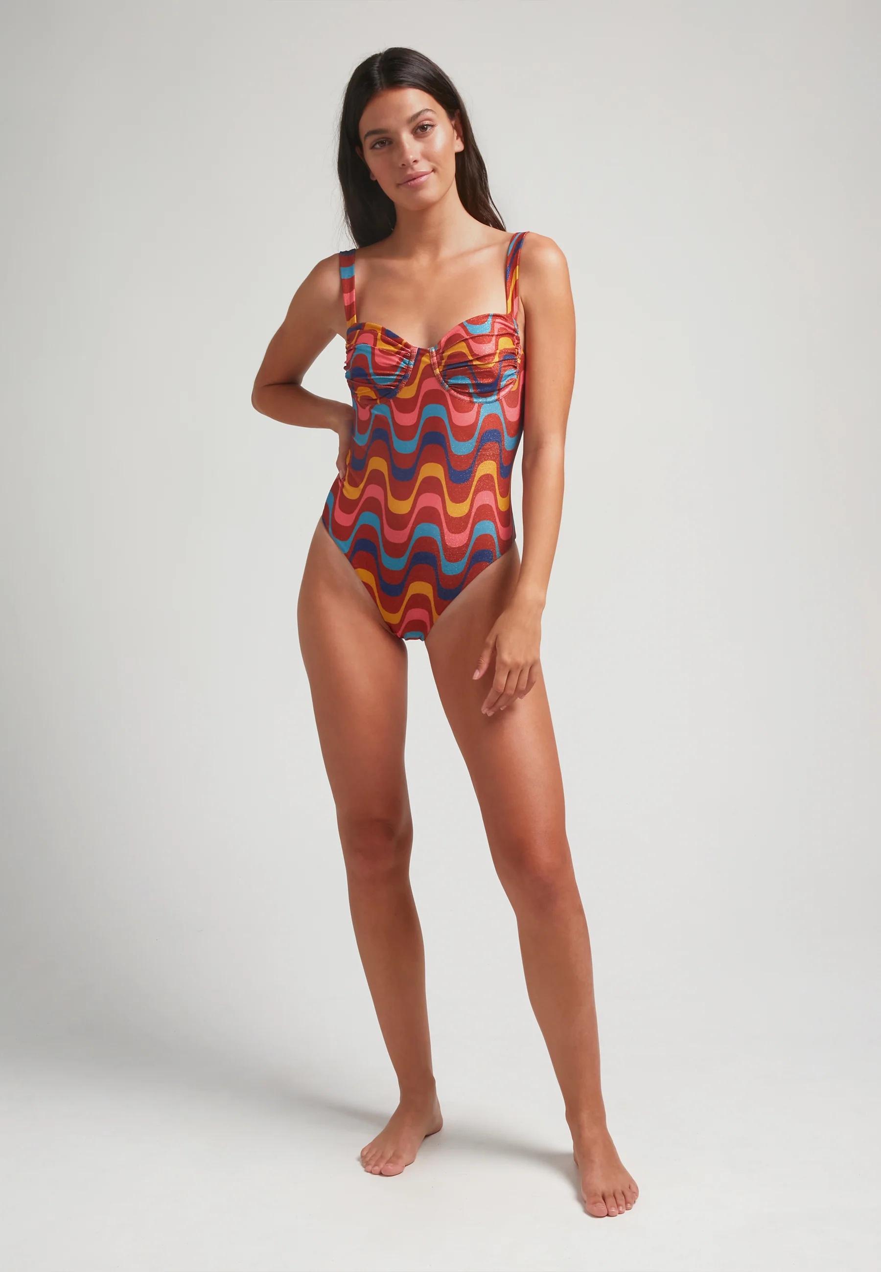 Maillot De Bain 1 Pièce Riviera - Multicolore - Image 3