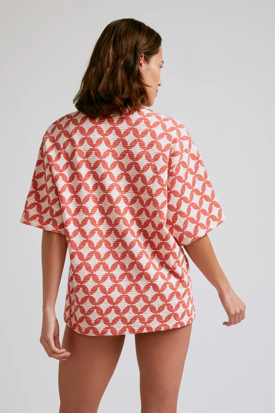 Chemise Zama Red - Rouge - Image 3