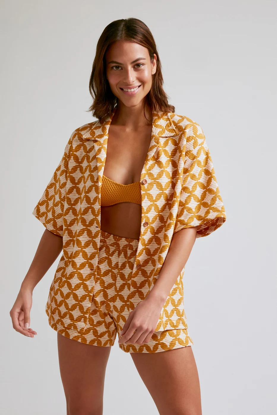Chemise Zama Sun - Jaune - Image 3