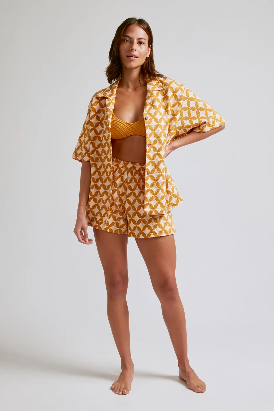 Chemise Zama Sun - Jaune - Image 4