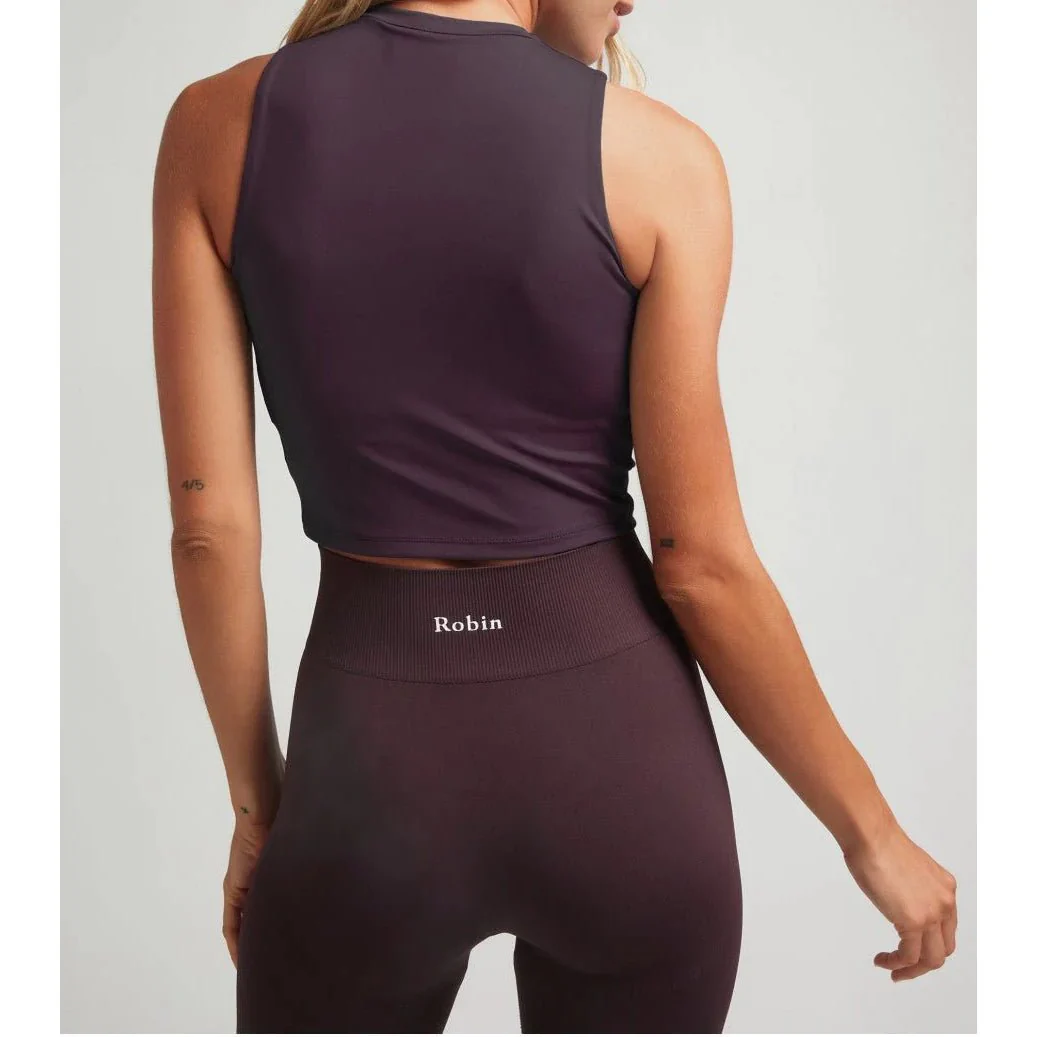 Crop Top Chocolate - Marron - Image 2