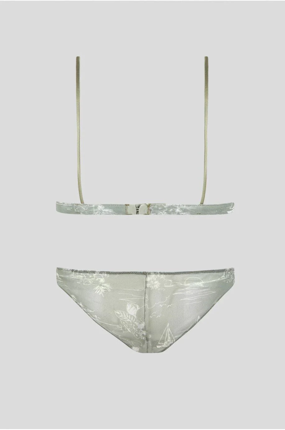 Culotte Verde Oliva - Vert - Image 3