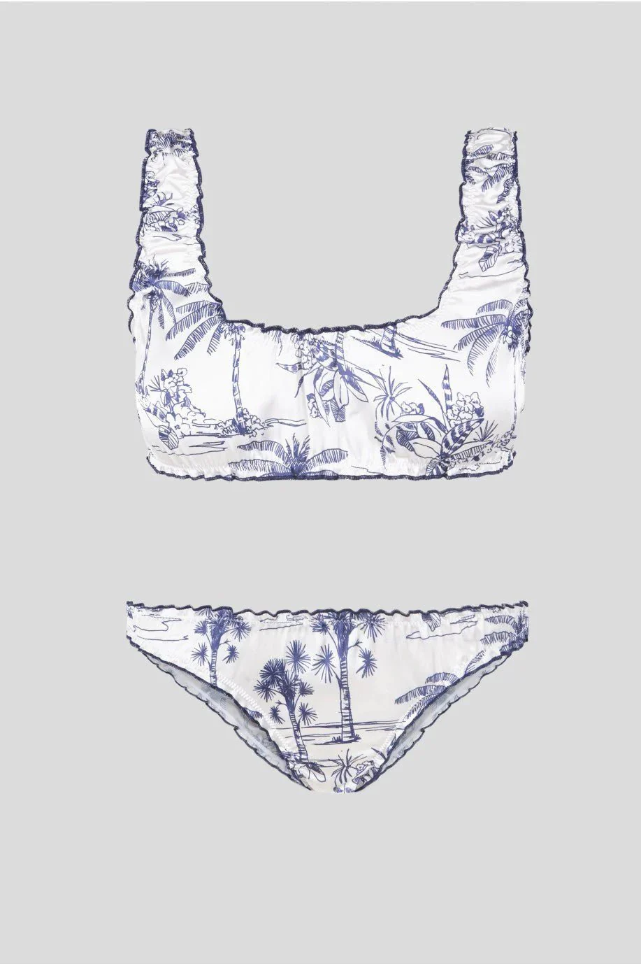 Haut Blanco Palmeras - Blanc - Image 3