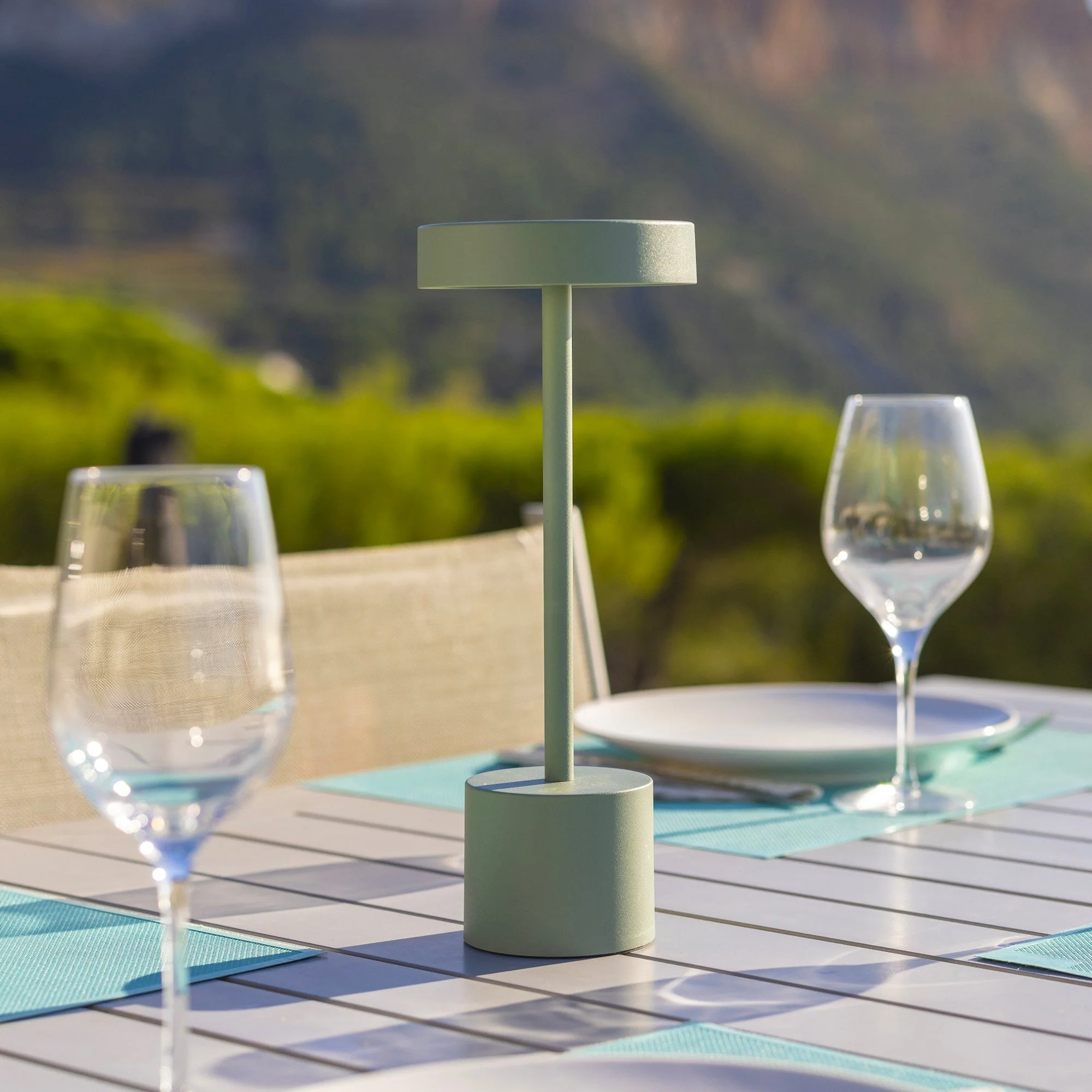 Lampe De Table Sans Fil - Roby Olive - Image 2