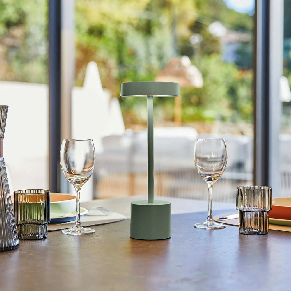 Lampe De Table Sans Fil - Roby Olive - Image 3